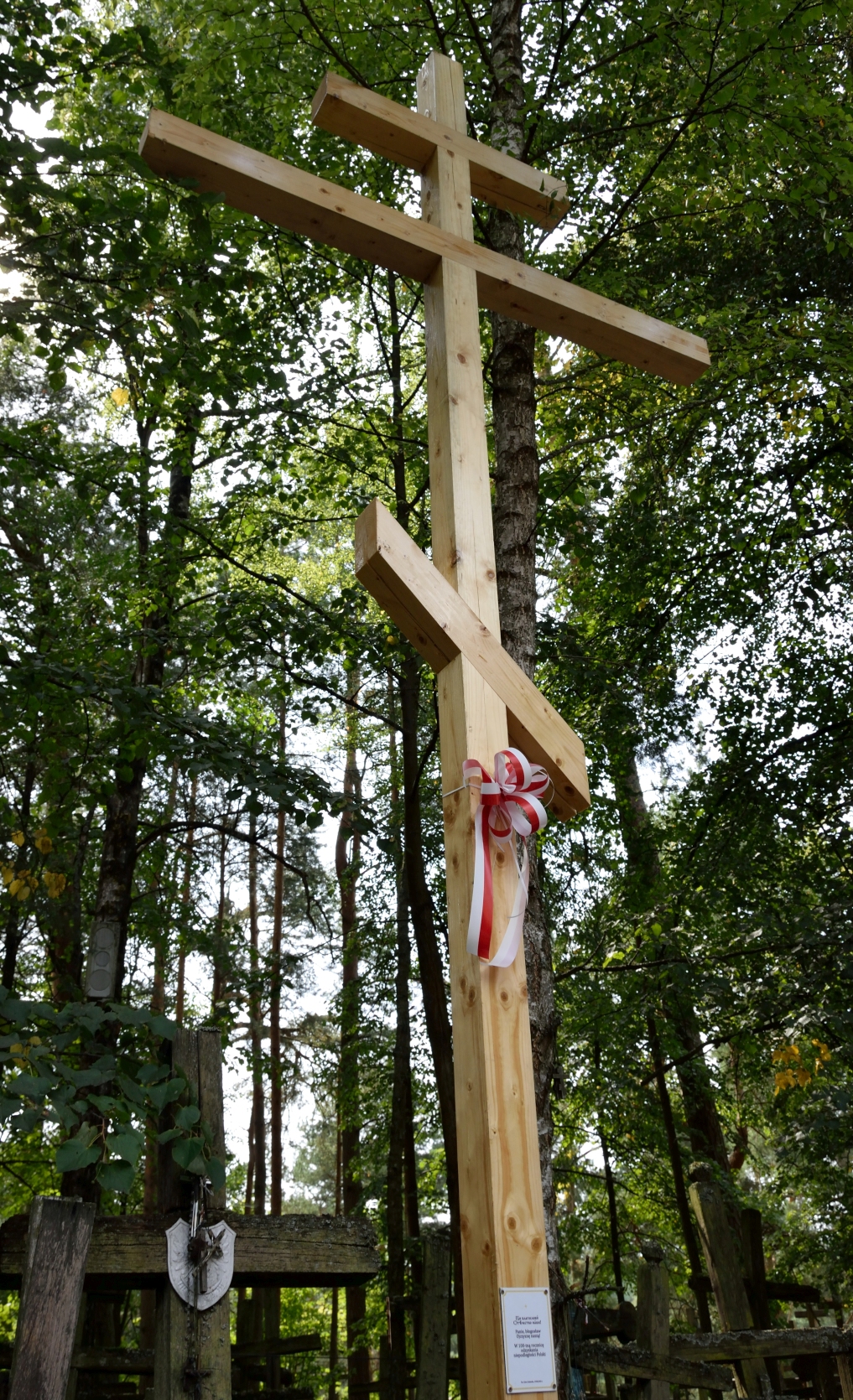 Krzyż Niepodległości - za dnia