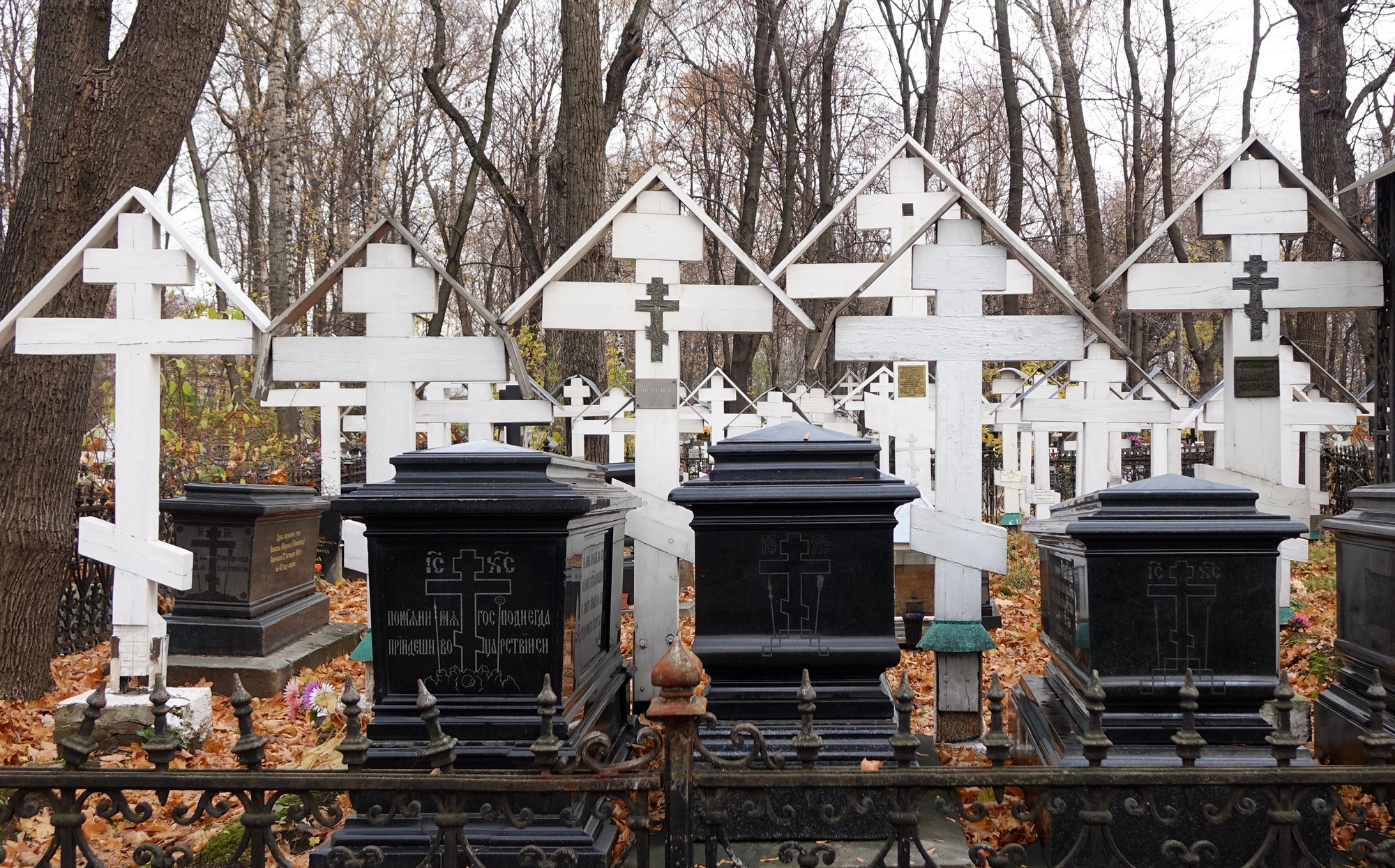 The Old-Believers cementary in Moscow-Rogozskoje