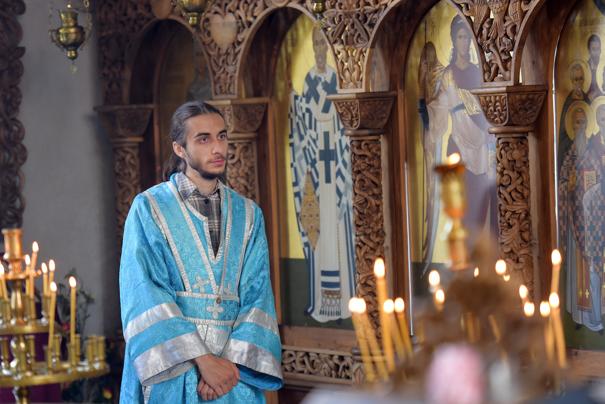 St. John the Baptist feast in this saint church in Sofia-Obelya