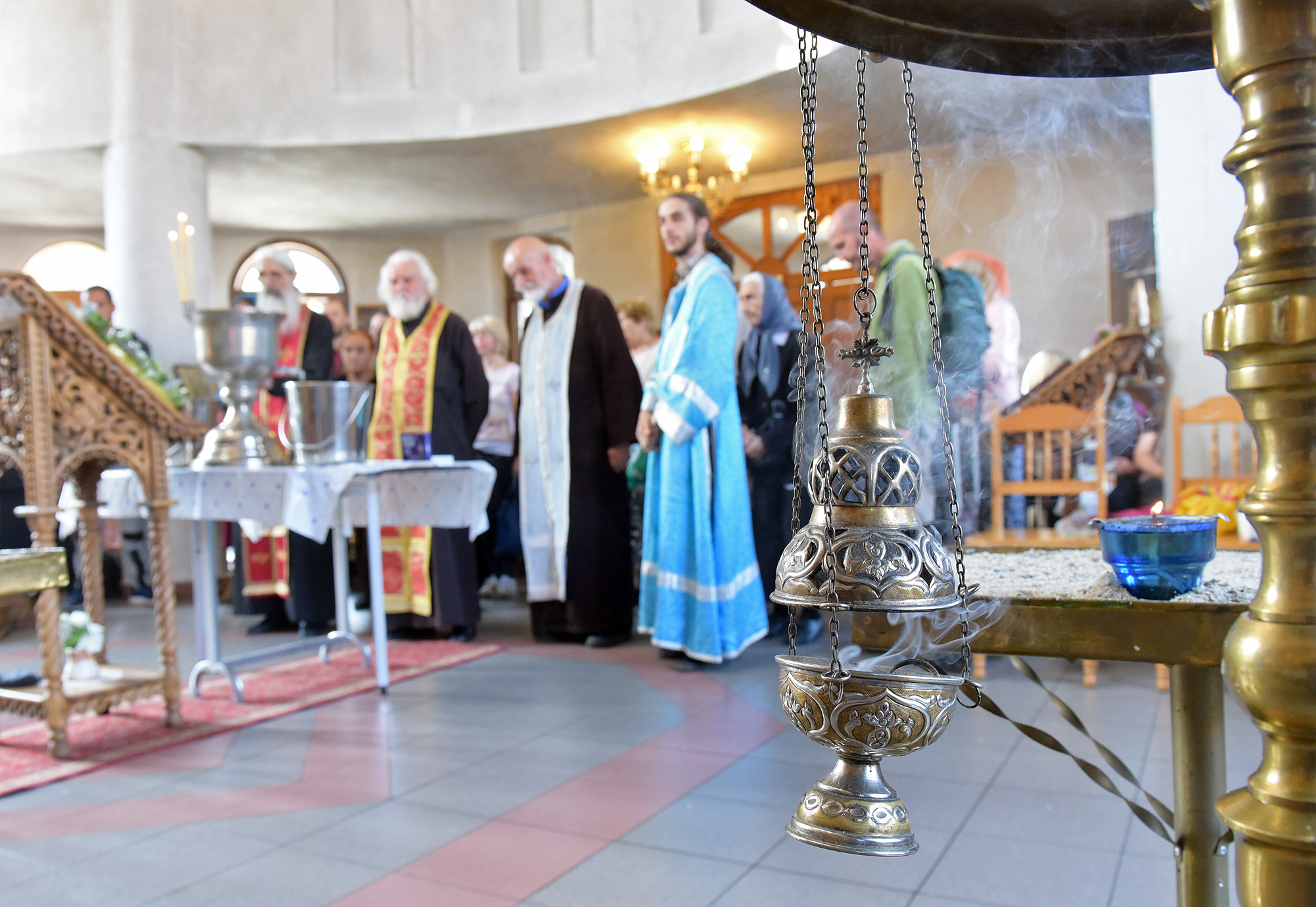 St. John the Baptist feast in this saint church in Sofia-Obelya