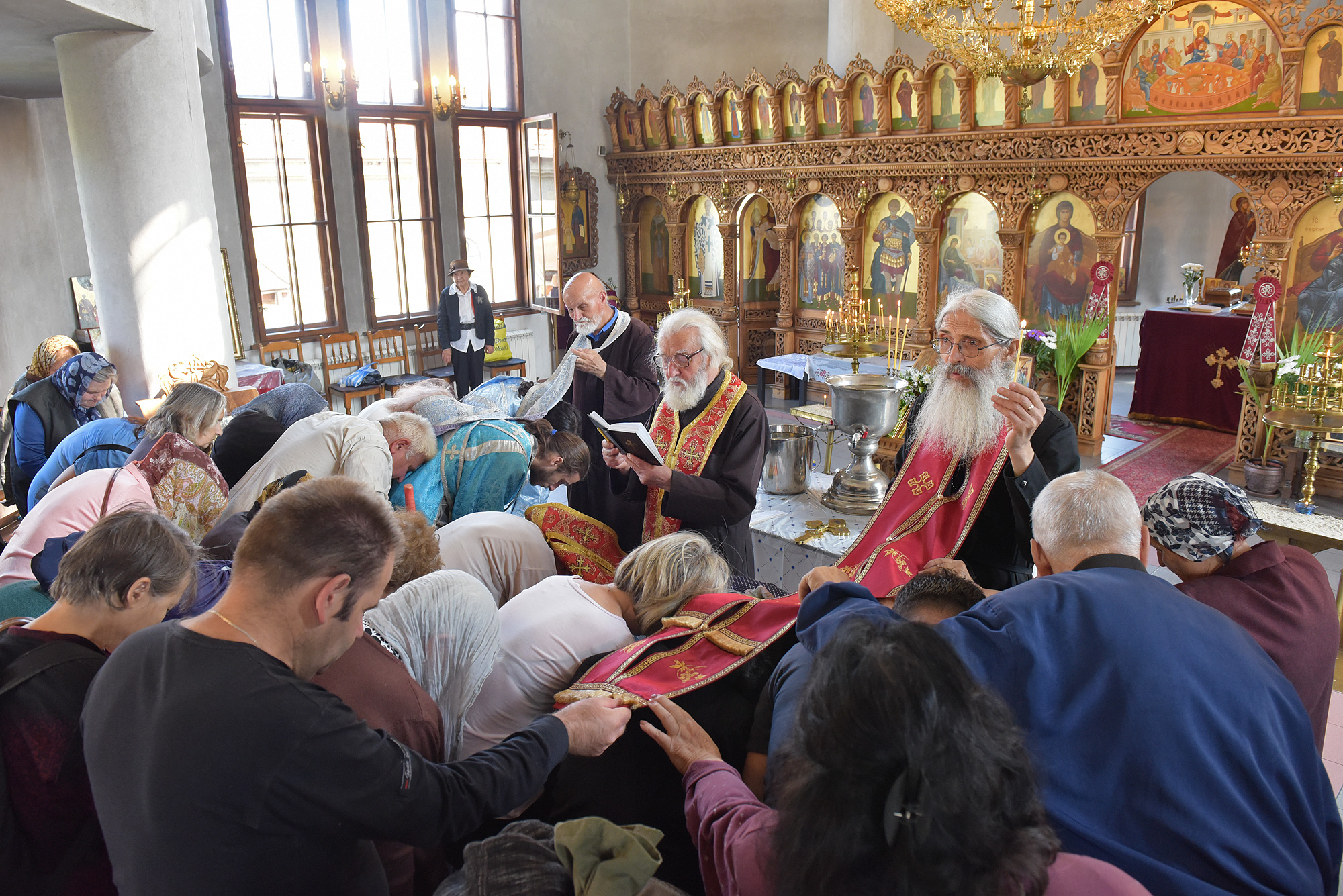 St. John the Baptist feast in this saint church in Sofia-Obelya