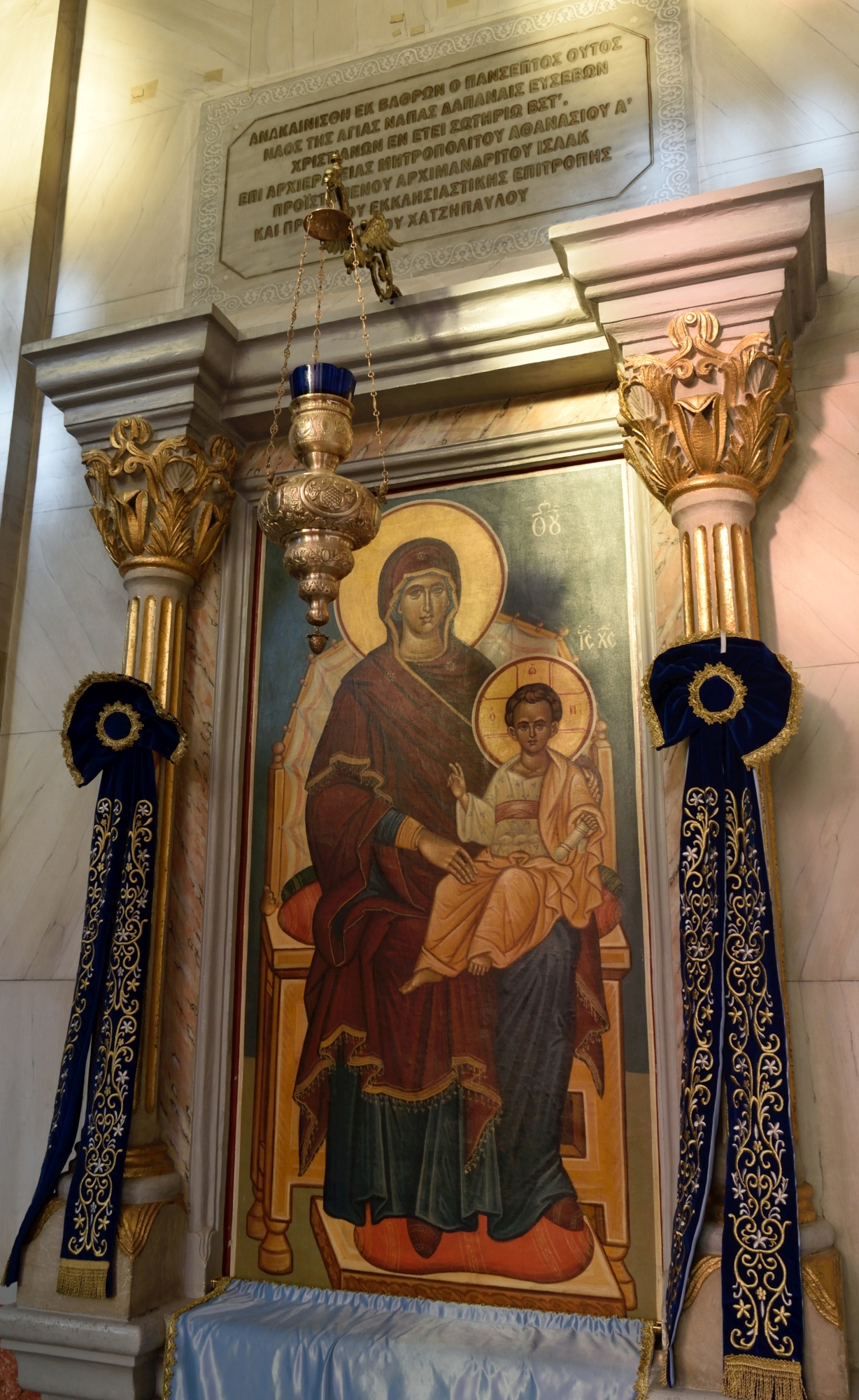 Theotokos in the Limassol cathedral