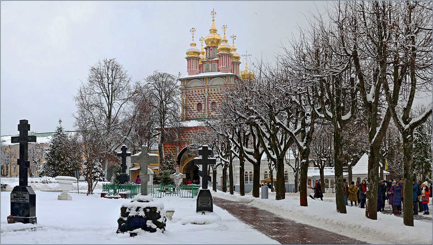Троице-Сергиева Лавра. После снегопада