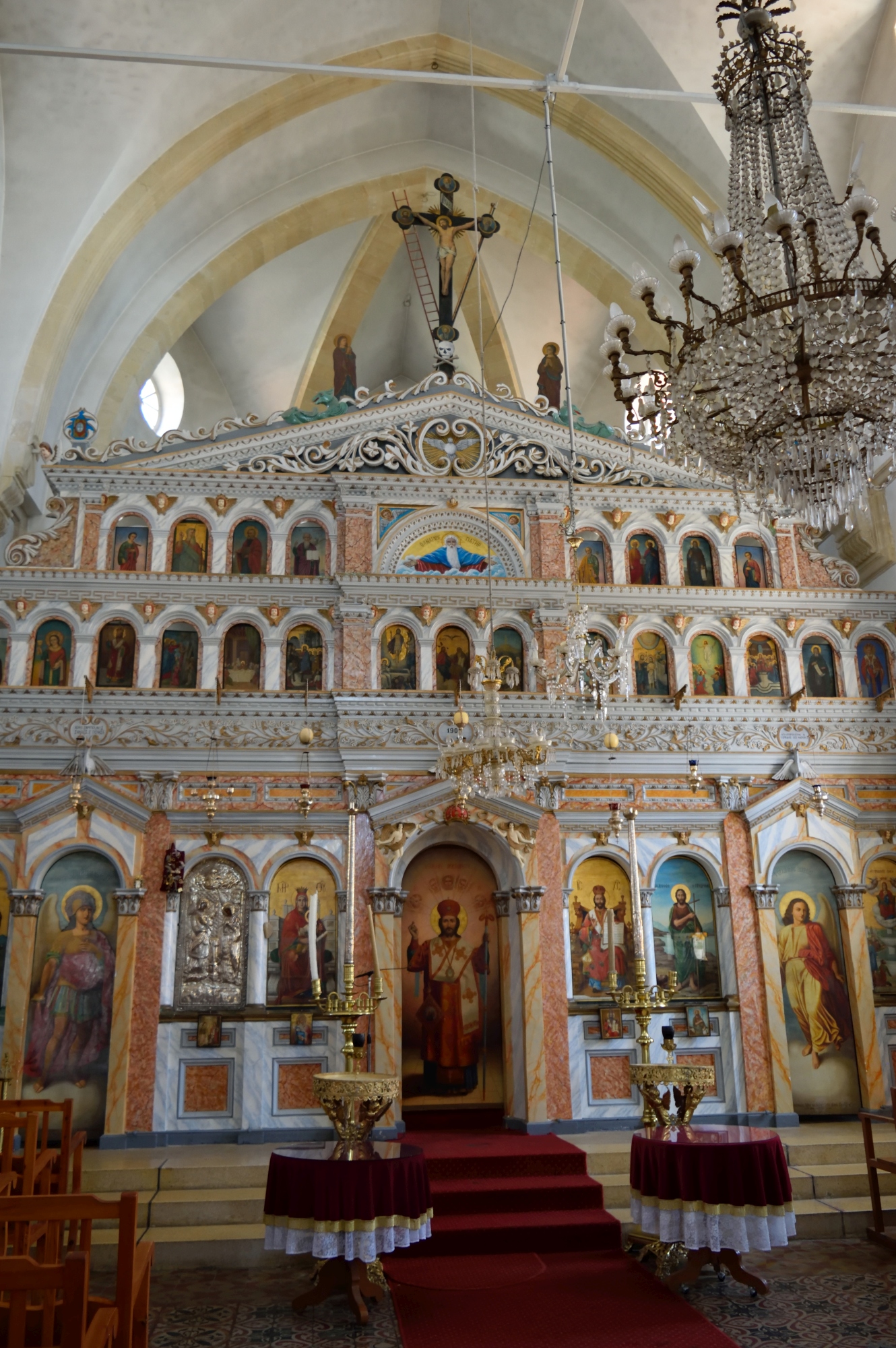 Church in Vassa - iconostasis