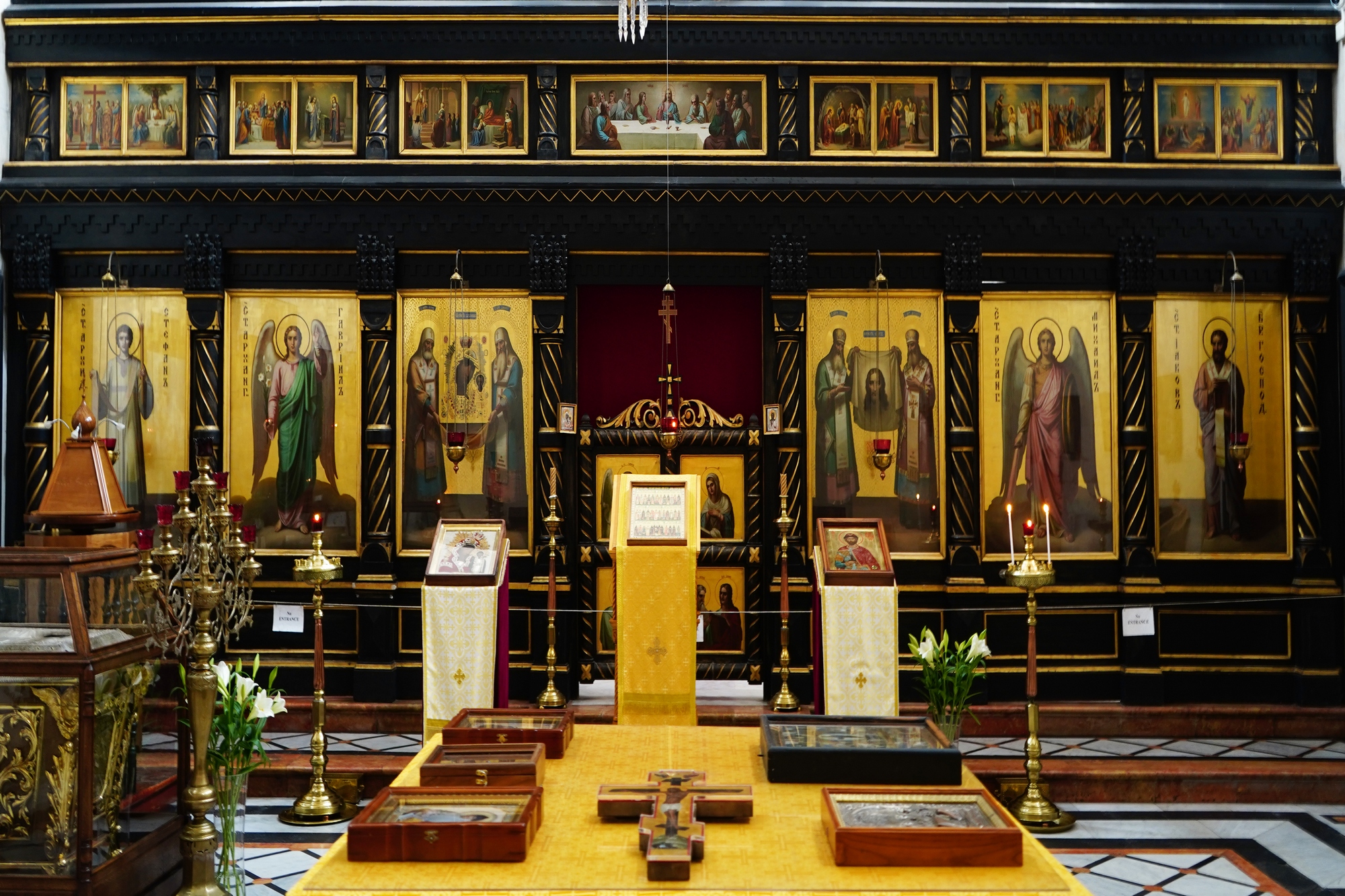 St. Alexander Nevski Russian church in Jerusalem