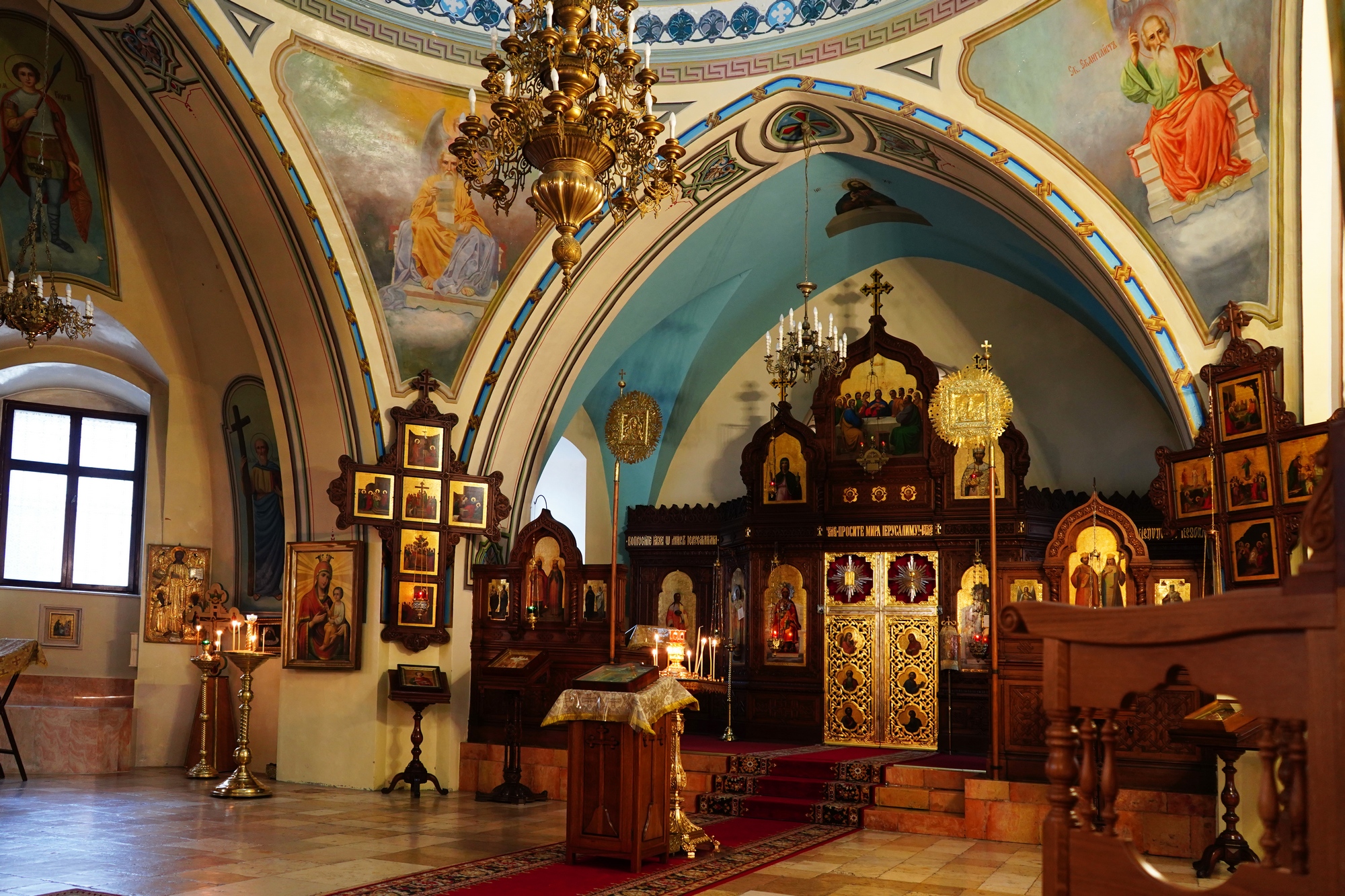 St. Alexandra Russian Orthodox church in Jerusalem