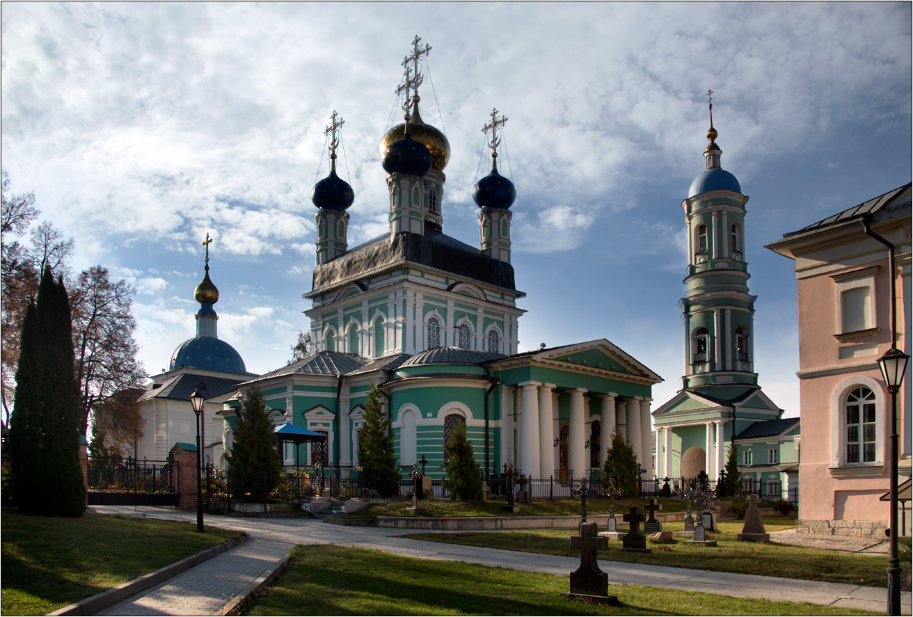 В монастыре