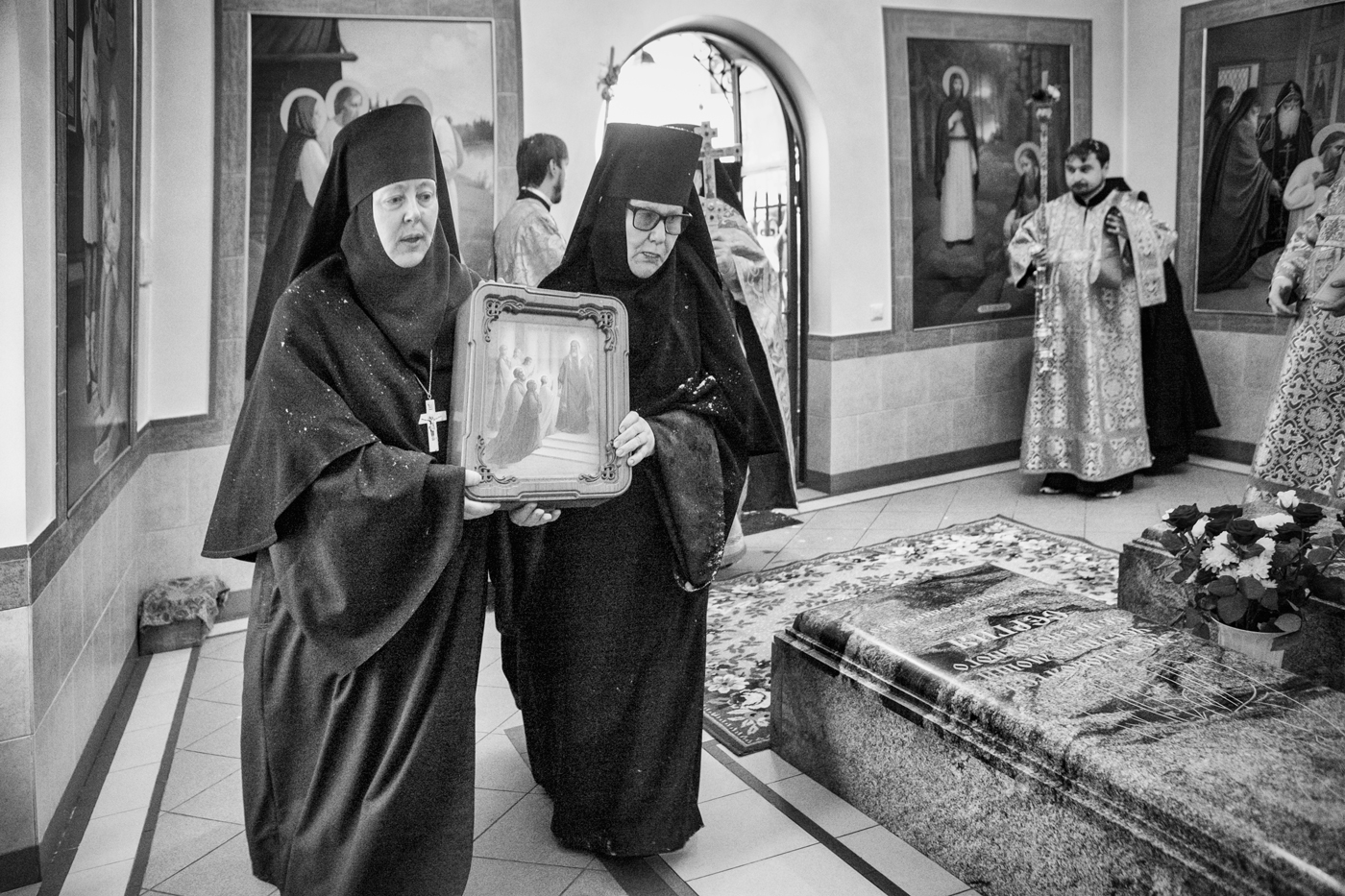 В часовне прп.Сергия и Варвары Островских