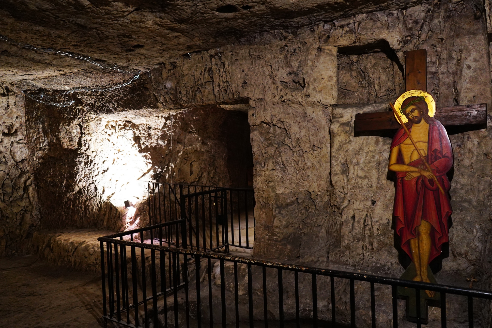 Jerusalem. The prison of Christ