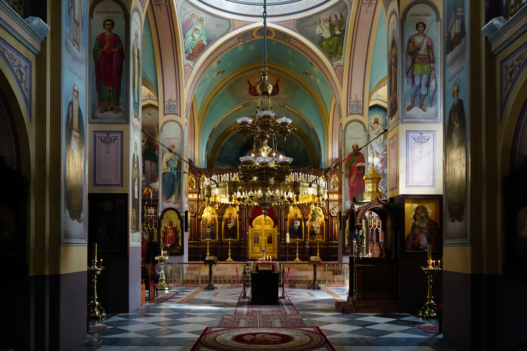 Jerusalem. Holy Trinity Russian Orthodox church