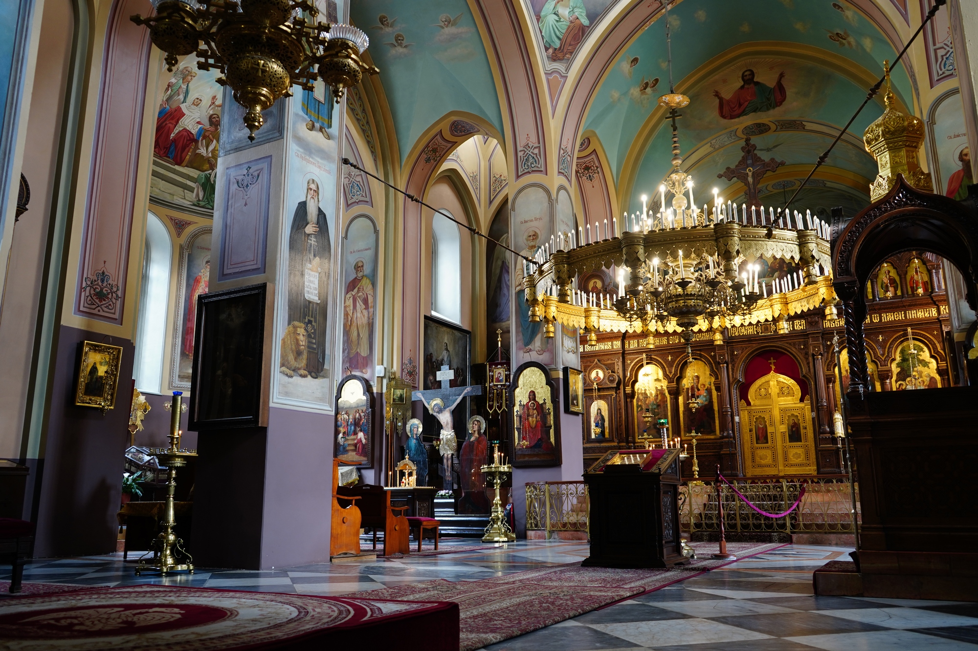 Jerusalem. Holy Trinity Russian Orthodox church