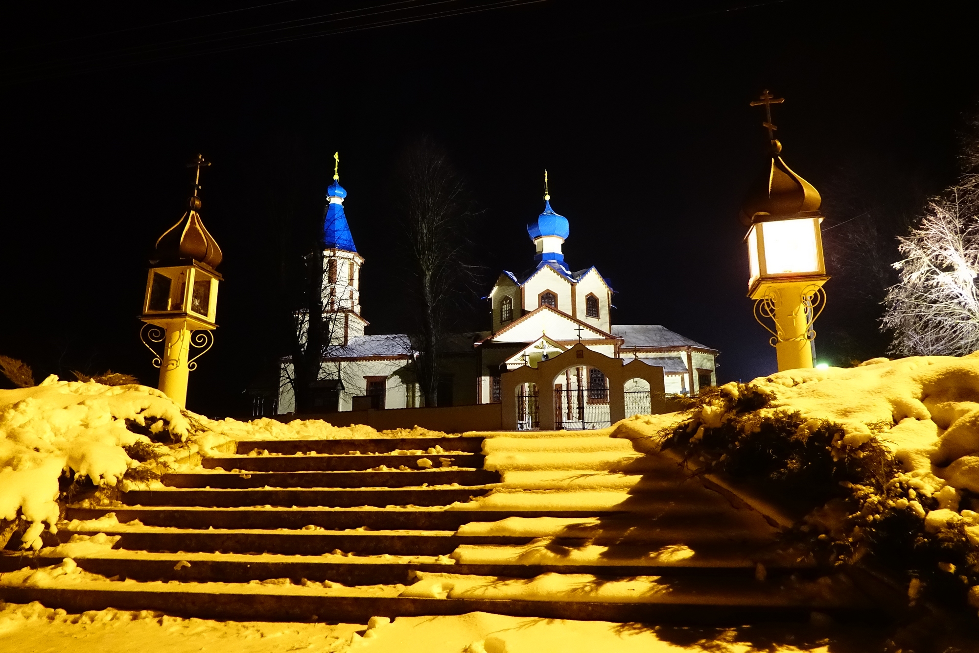 The Orthodox church in Łosinka