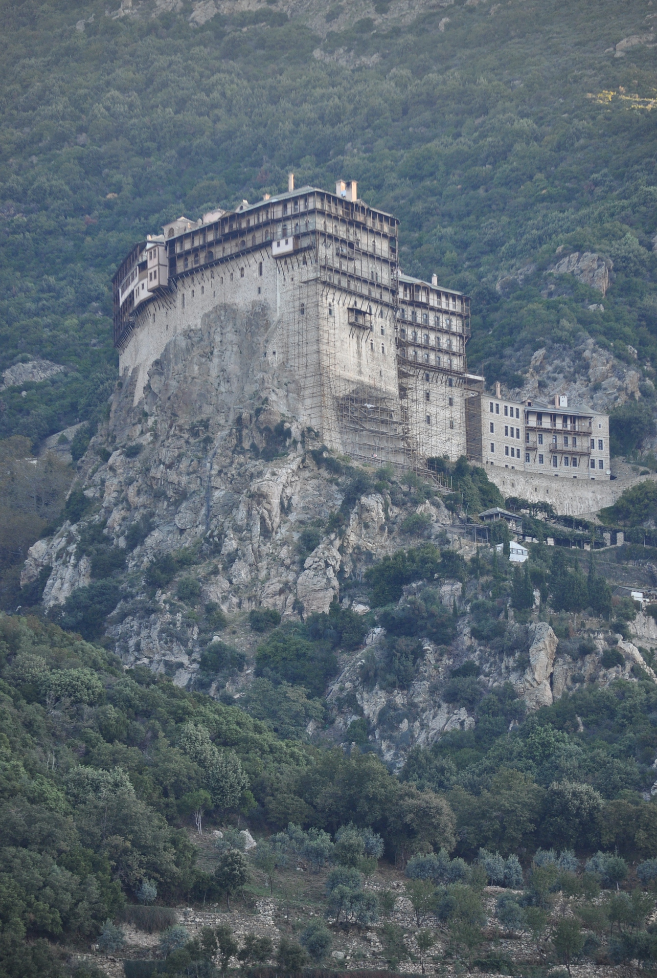 МОНАСТЫРЬ СИМОНОПЕТР - Ιερά Μονή Σίμωνος Πέτρα - Monastery Simonos Petras