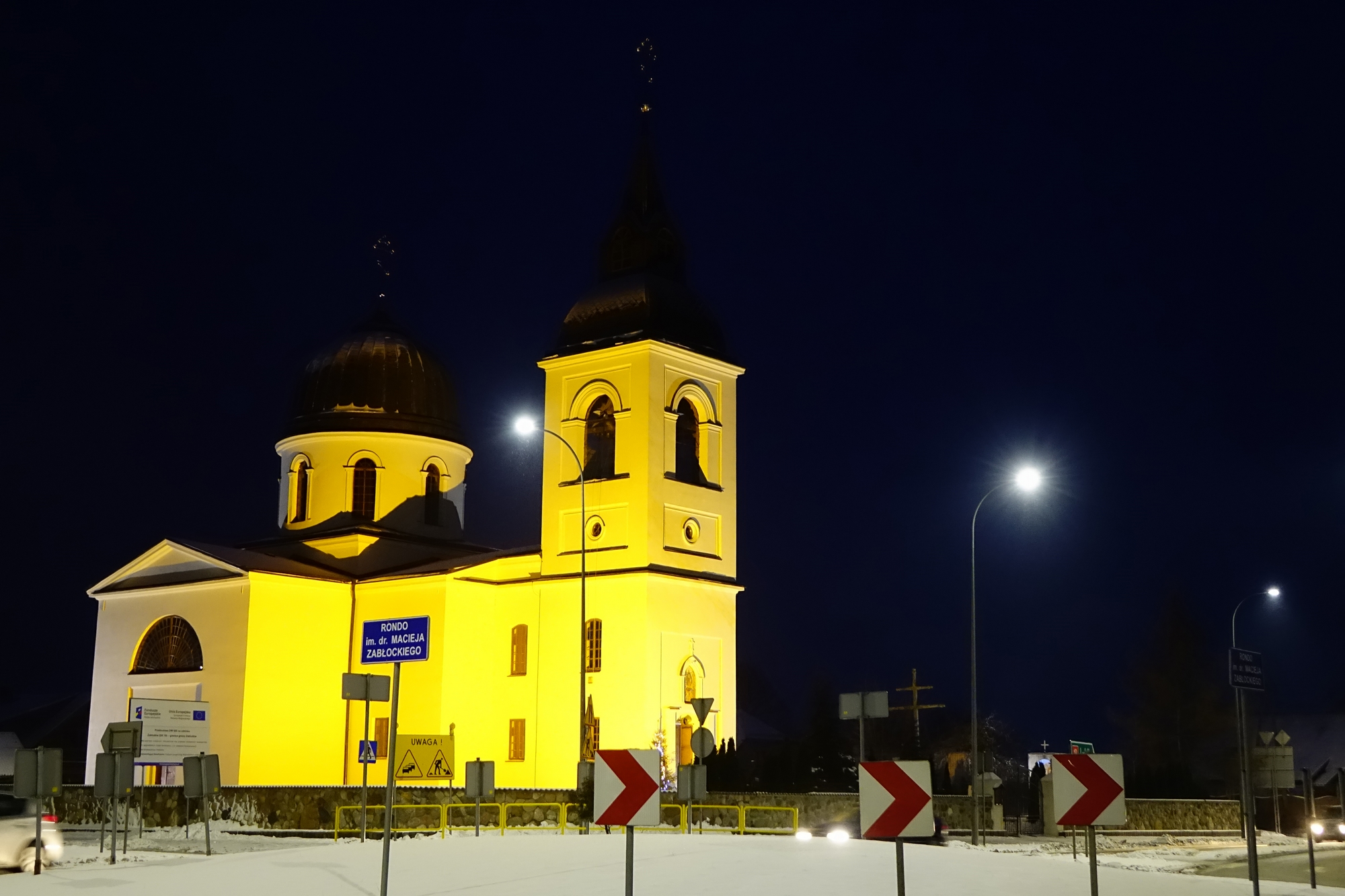 The Orthodox church in Zabłudów