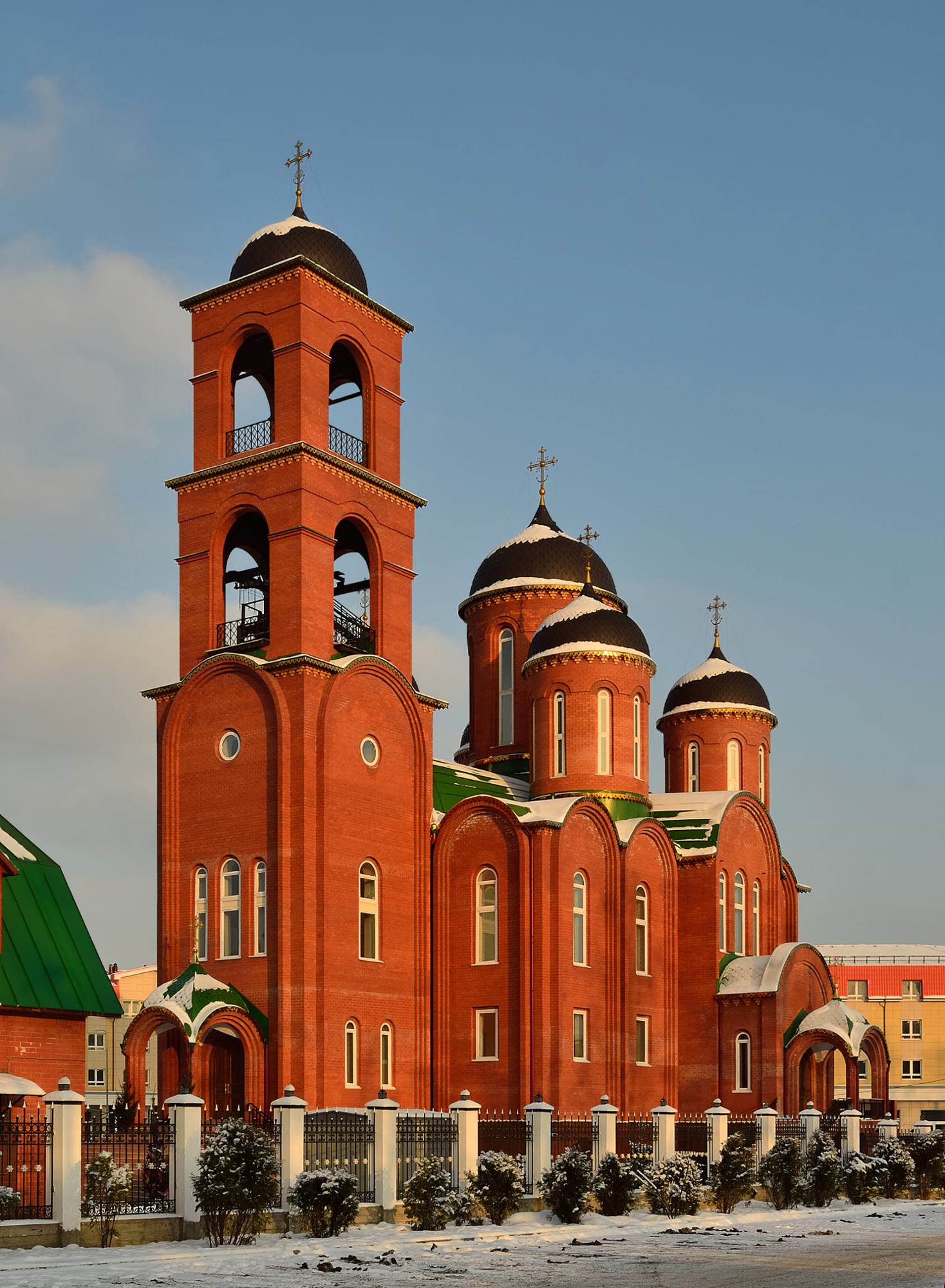The main building of the Trinity Church in Korolyov, Moscow Oblast.