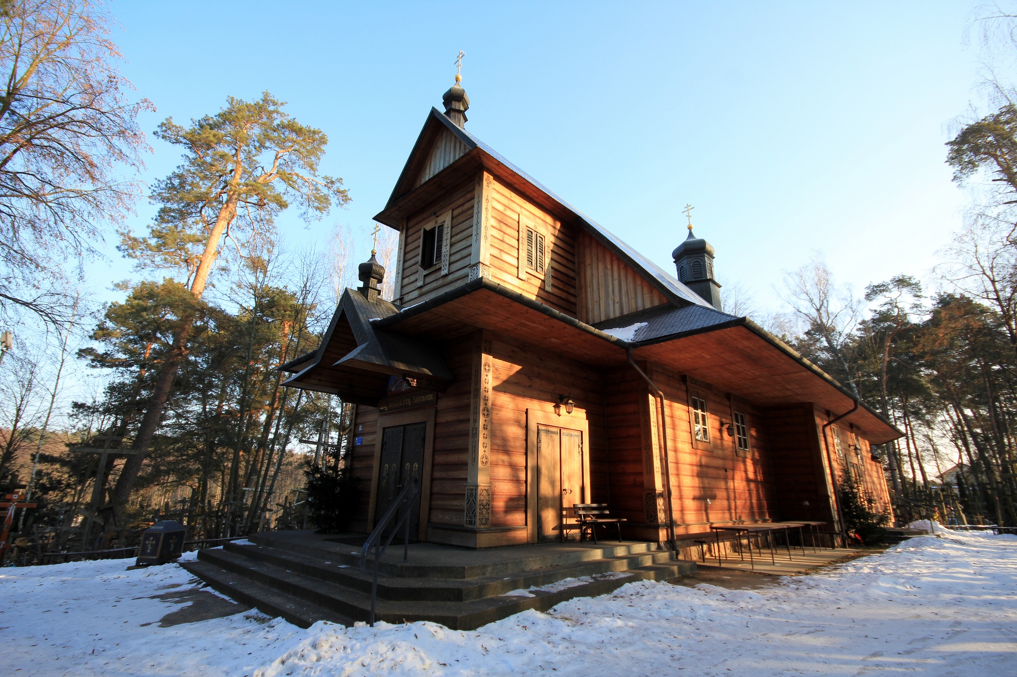 Winter in Grabarka Convent
