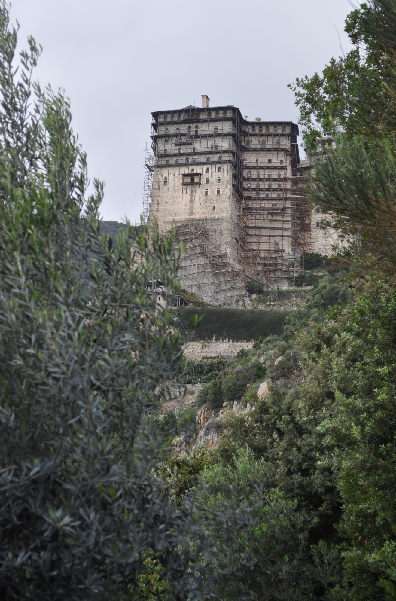 МОНАСТЫРЬ СИМОНОПЕТР - Ιερά Μονή Σίμωνος Πέτρα - Monastery Simonos Petras