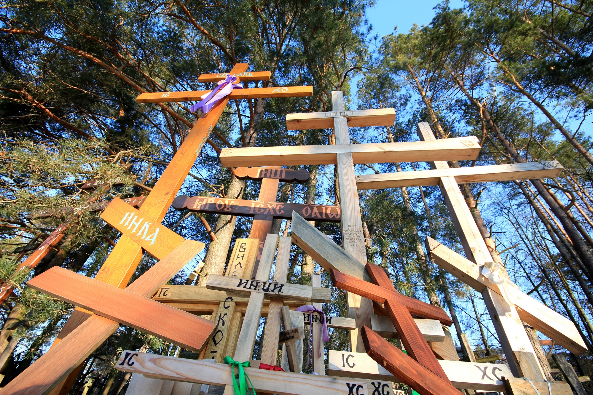 Grabarka - crosses