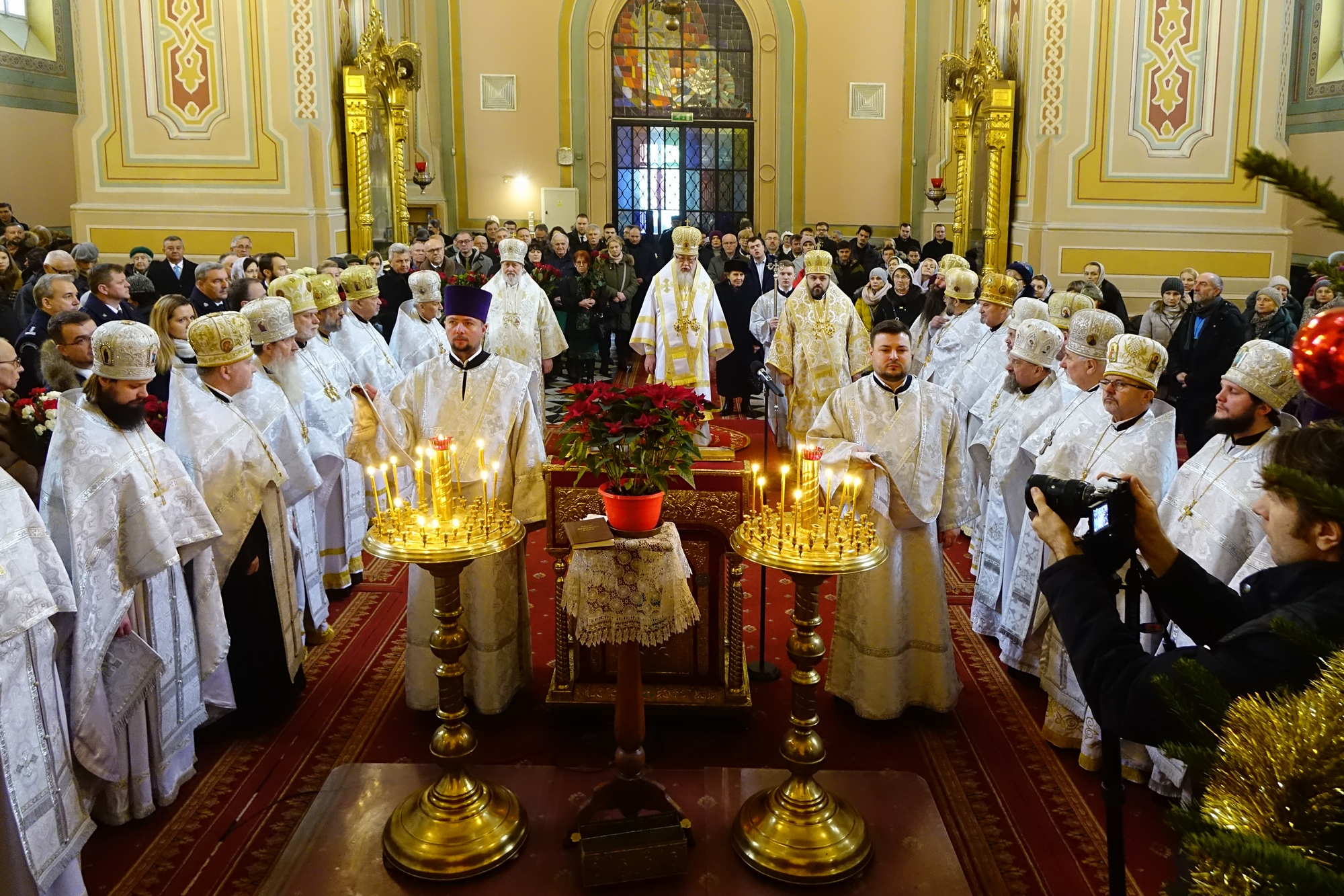 Divine Liturgy in St. Mary Magdalene Cathedral in Warsaw