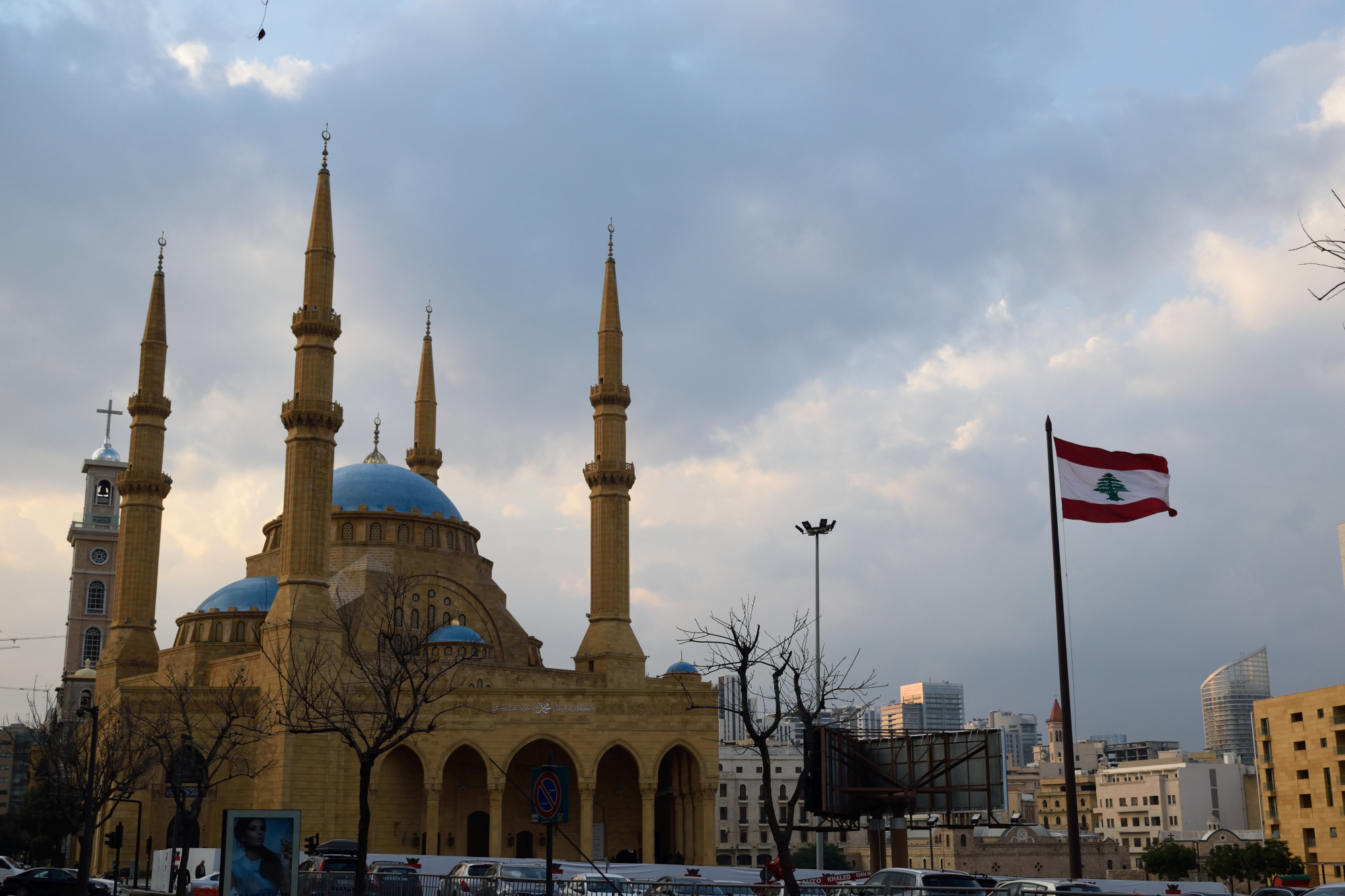 4 temples in the old town of Beirut