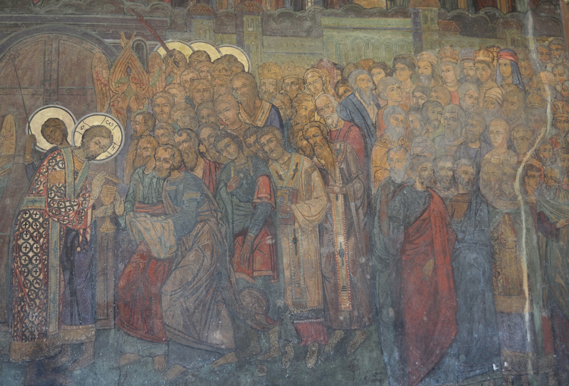 Christ the Archpriest Giving Himself in the Communion