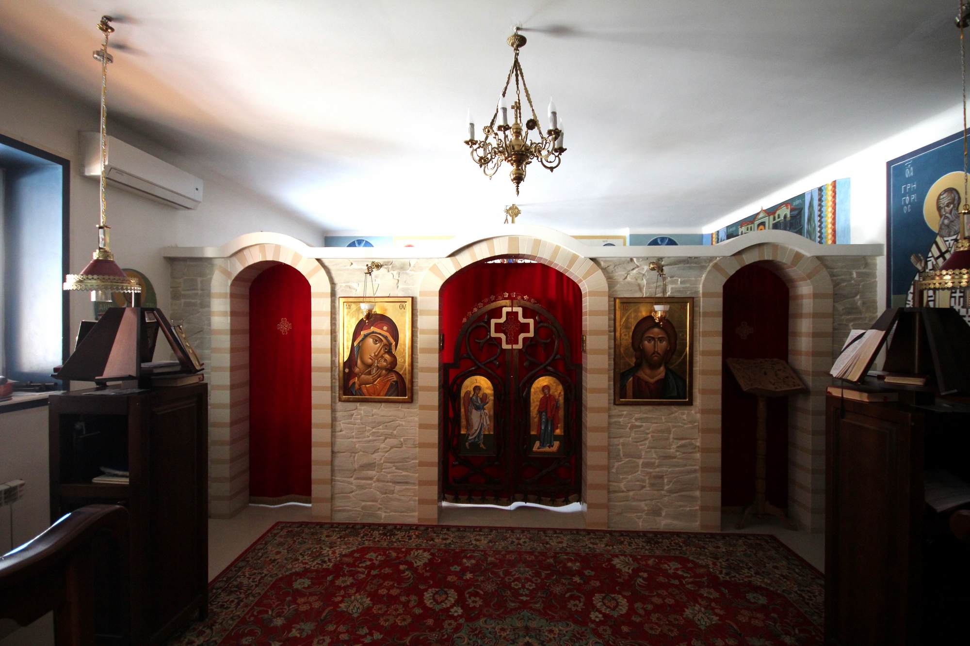Monastery chapel in Saki 