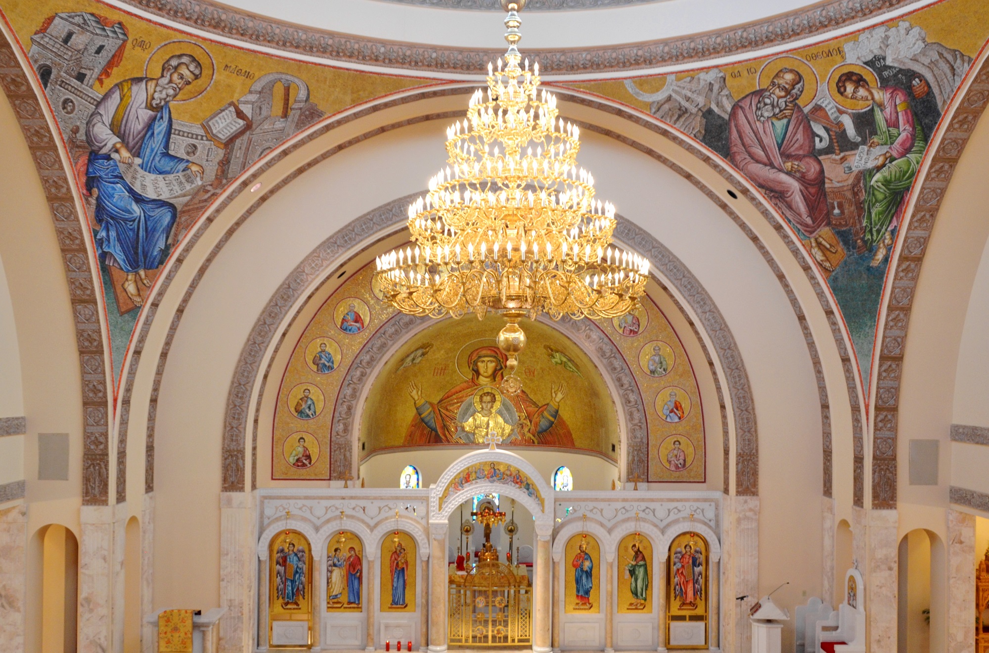 The Annunciation Greek Orthodox Cathedral in Columbus, Ohio, USA 
