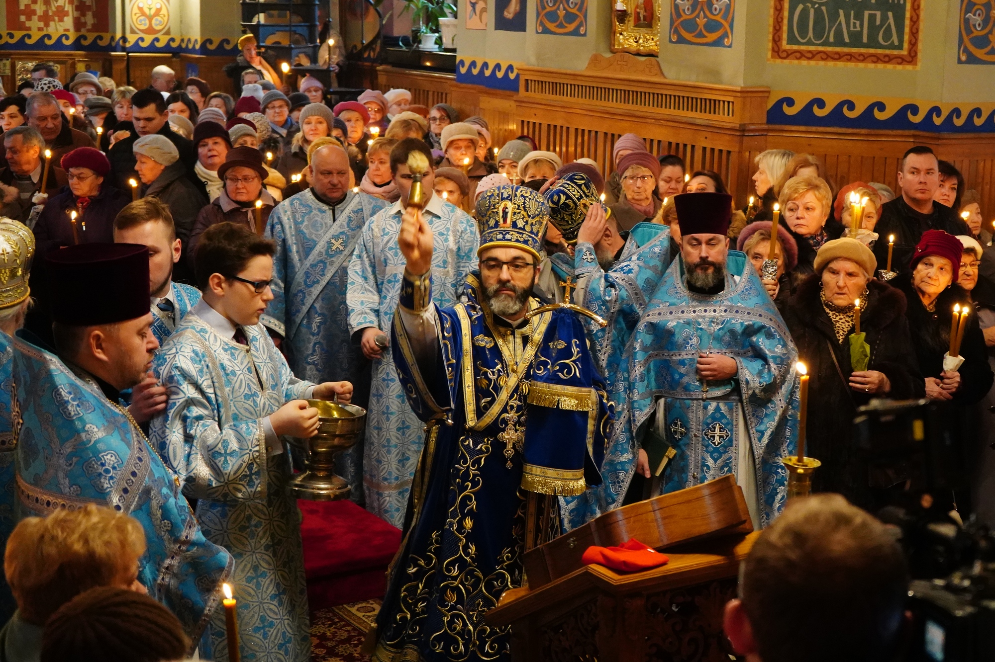 The Meeting of the Lord in the Temple feast in Białystok St. Nicholas Cathedral