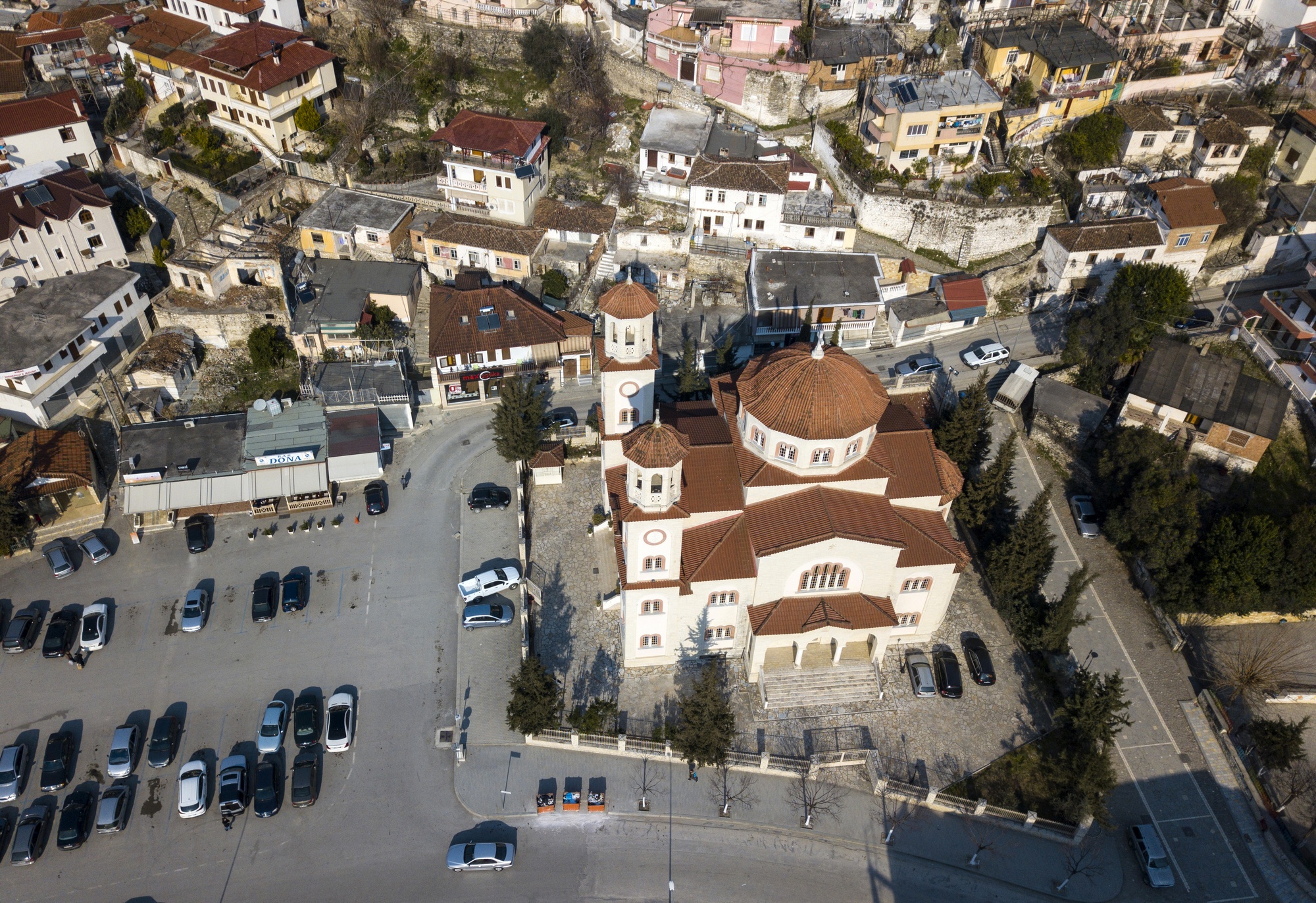 Orthodox cathedral in Berat