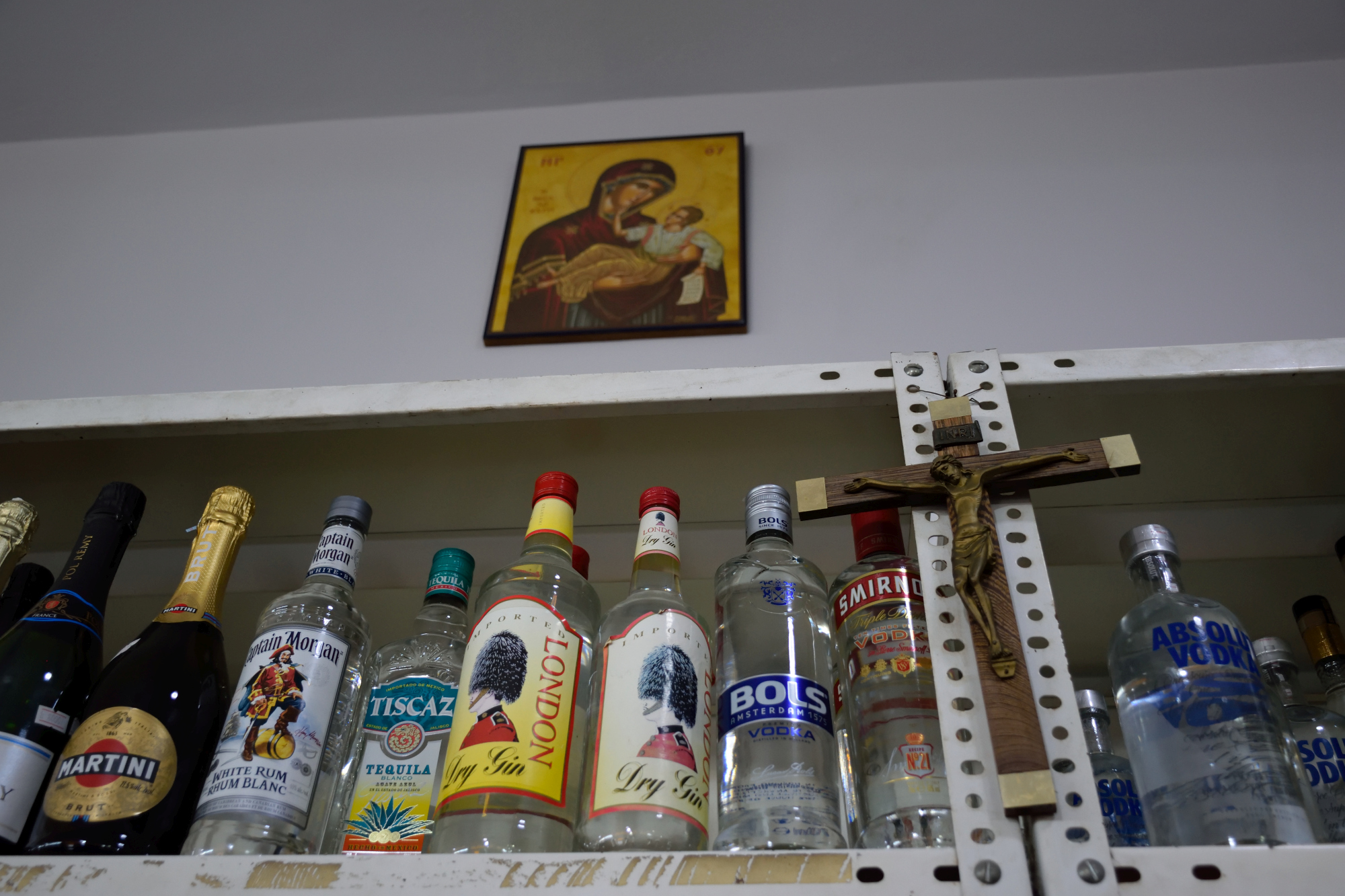 Shop in a Lebanese Orthodox village