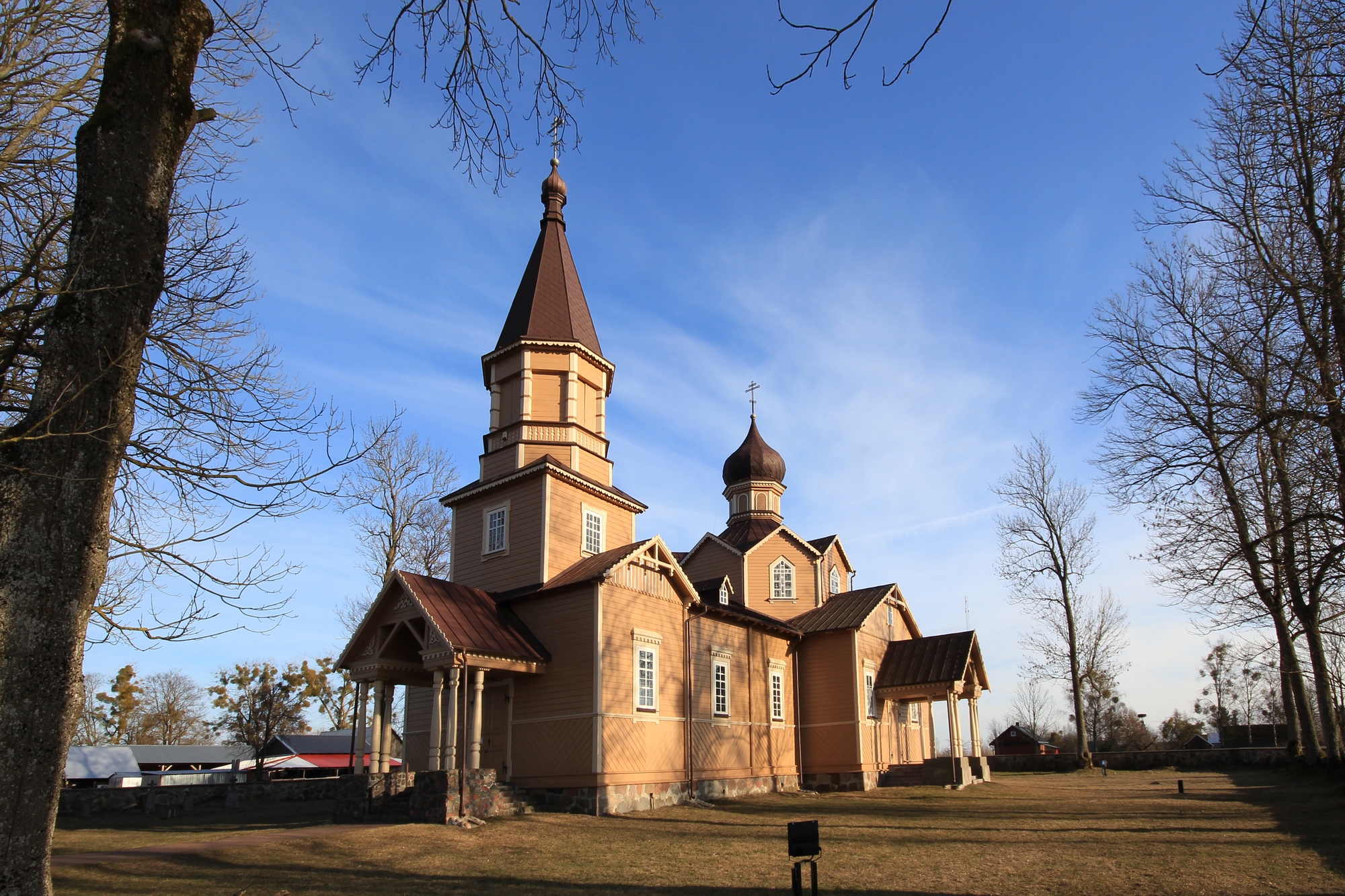The Orthodox church in Nowa Wola