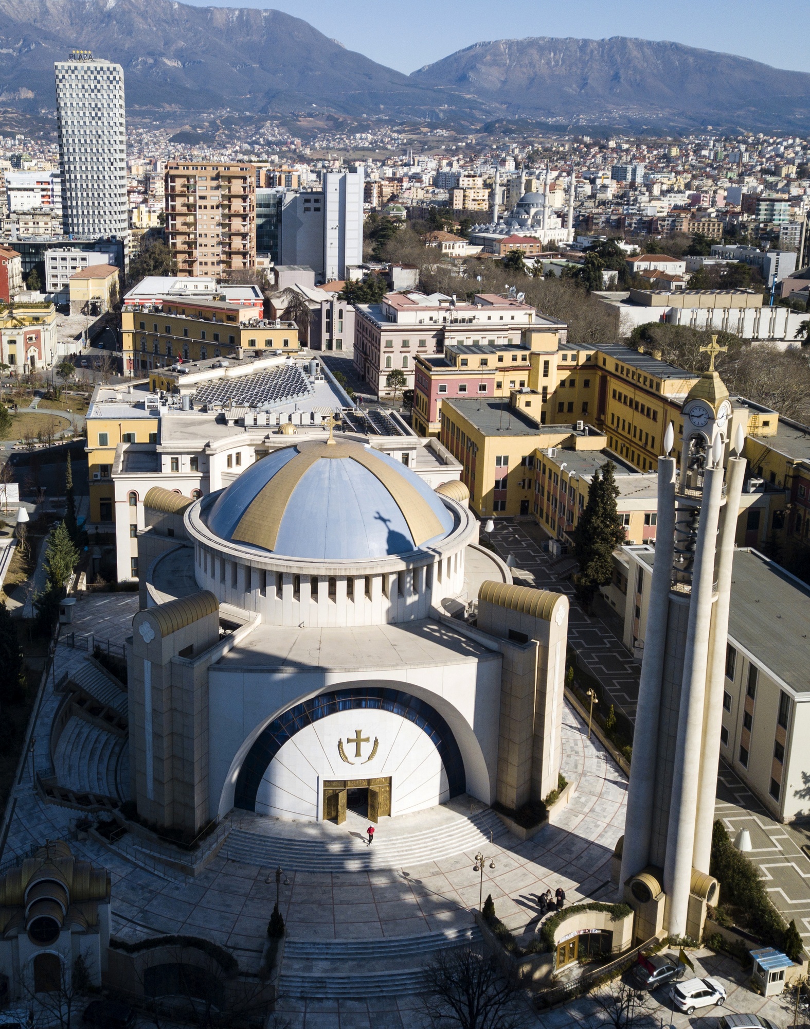 Ressurection Cathedral in Tirana