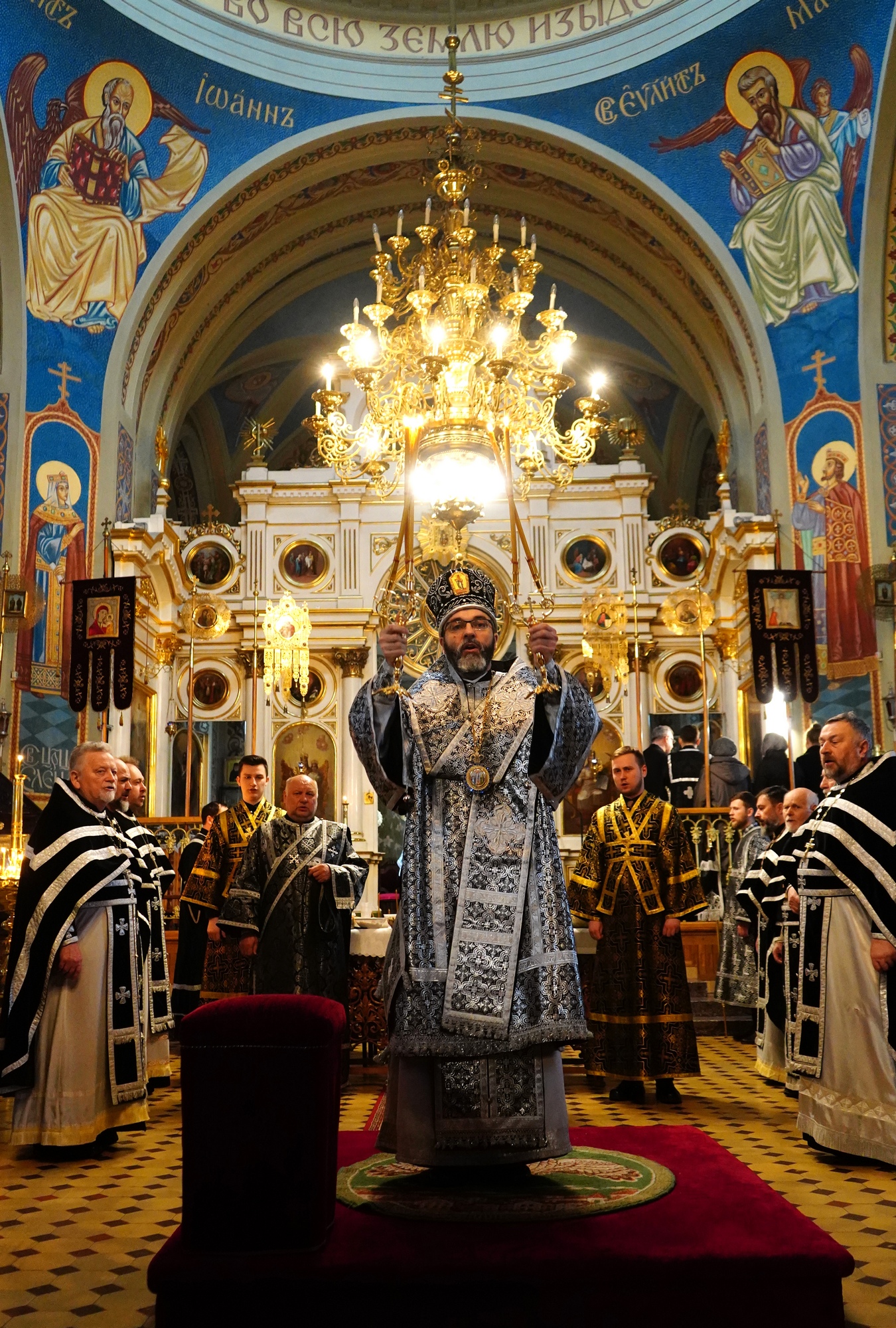 Liturgy of Presanctified Gifts in St. Nicholas cathedral in Białystok
