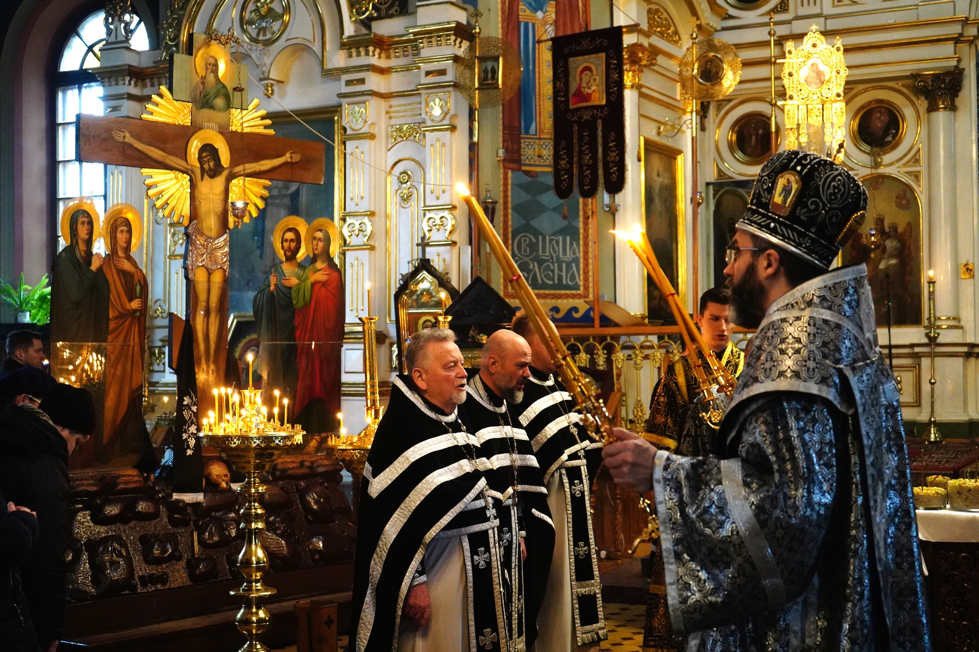 Liturgy of Presanctified Gifts in St. Nicholas cathedral in Białystok