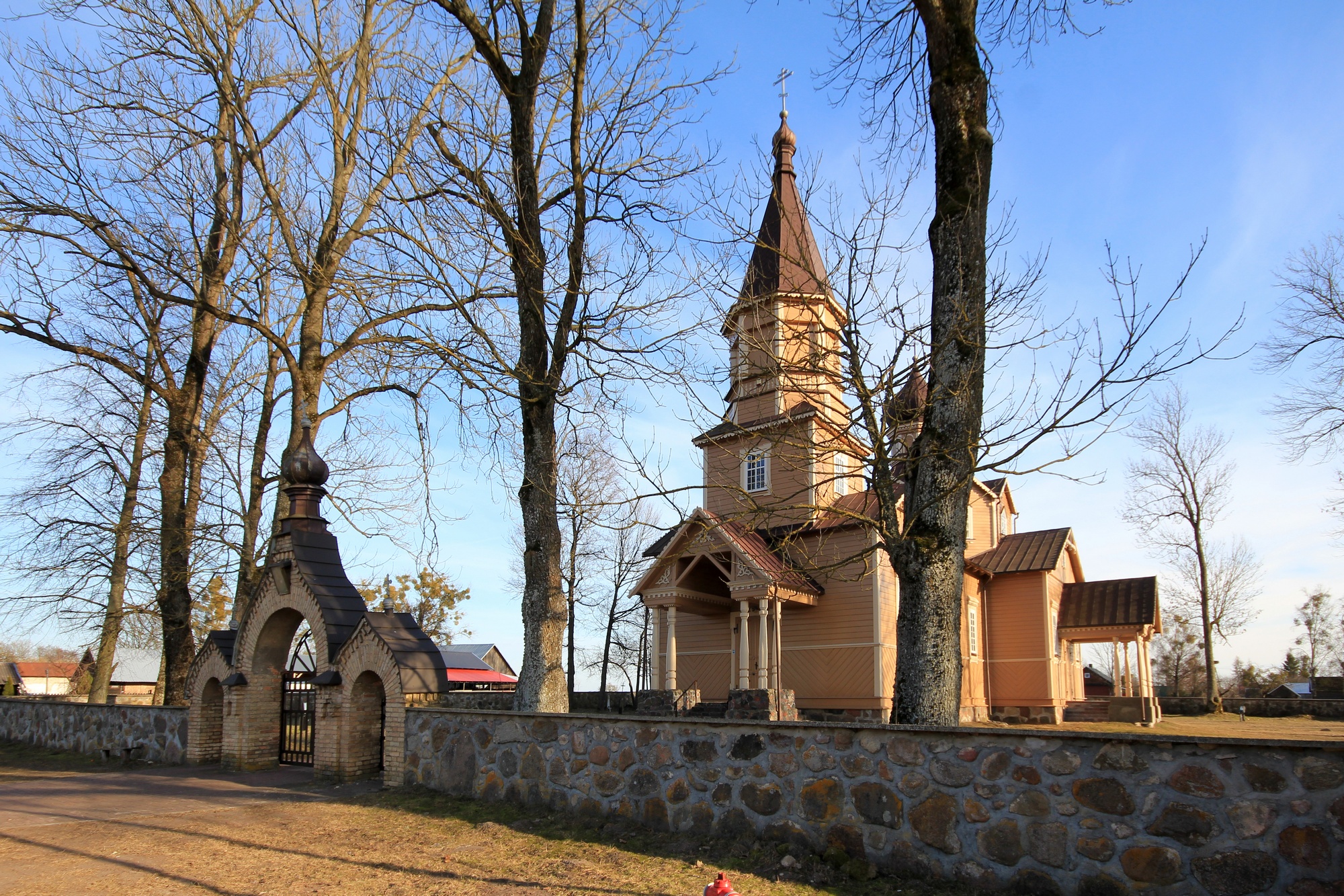 The Orthodox church in Nowa Wola