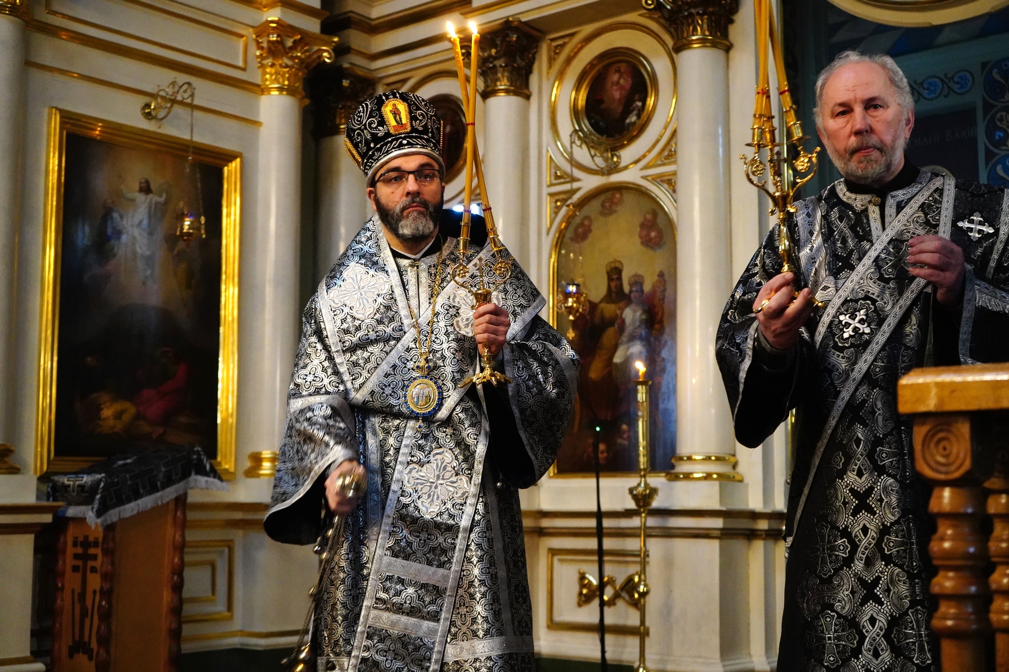 Liturgy of Presanctified Gifts in St. Nicholas cathedral in Białystok