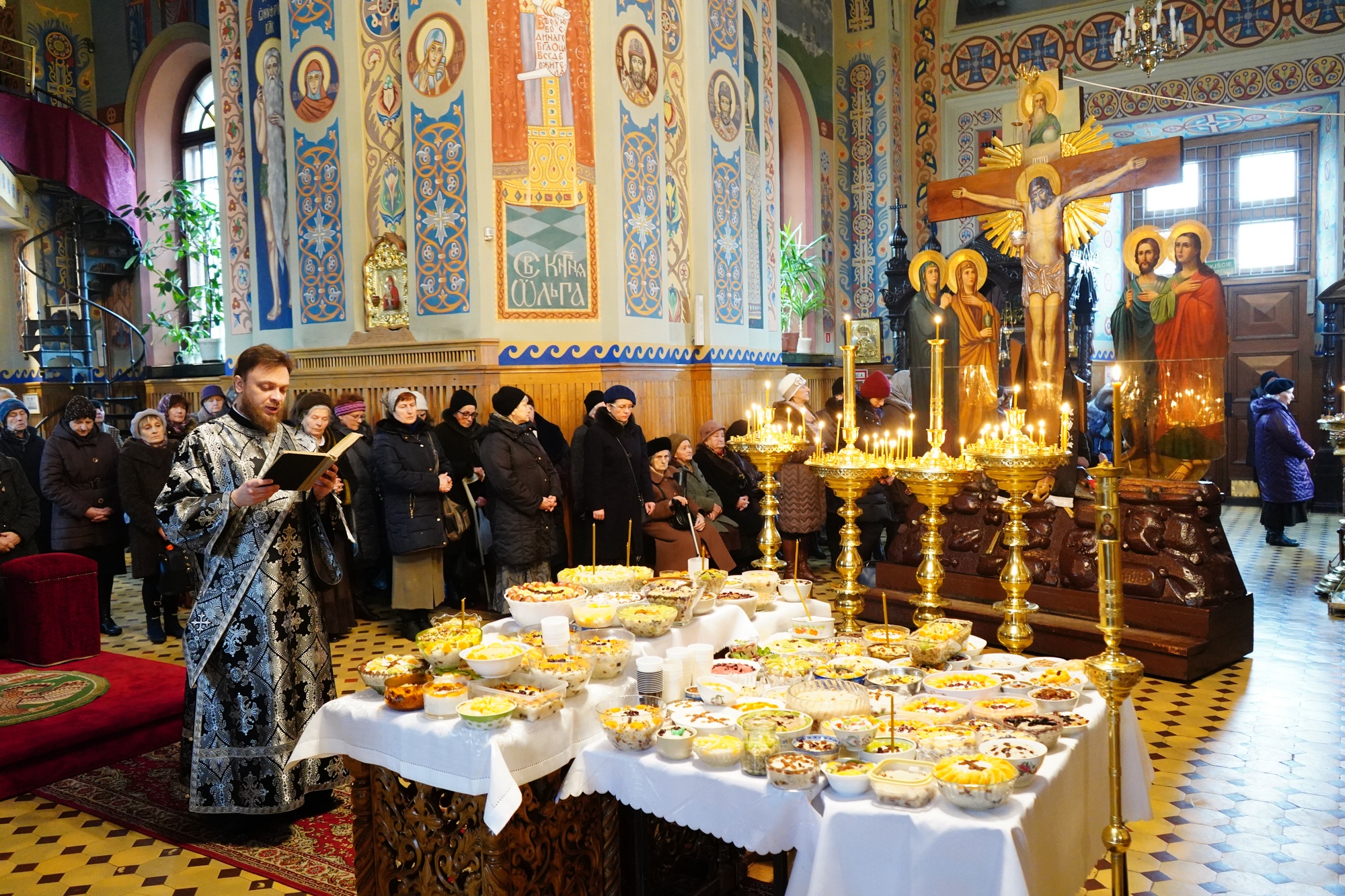 Liturgy of Presanctified Gifts in St. Nicholas cathedral in Białystok