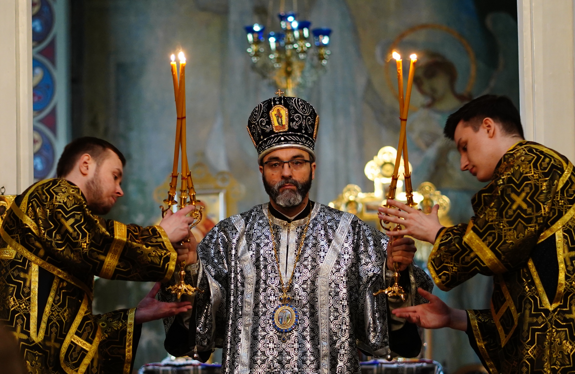 Liturgy of Presanctified Gifts in St. Nicholas cathedral in Białystok