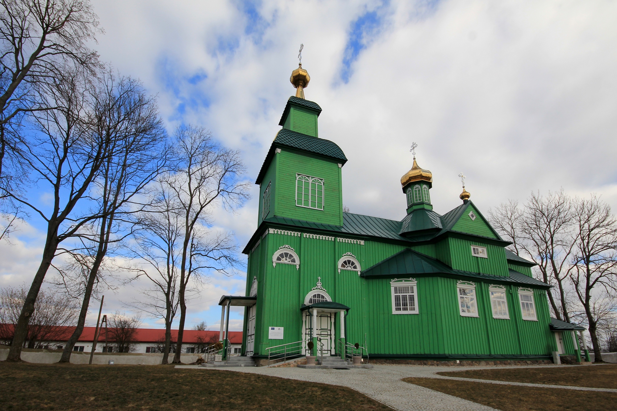 The Orthodox church in Trześcianka