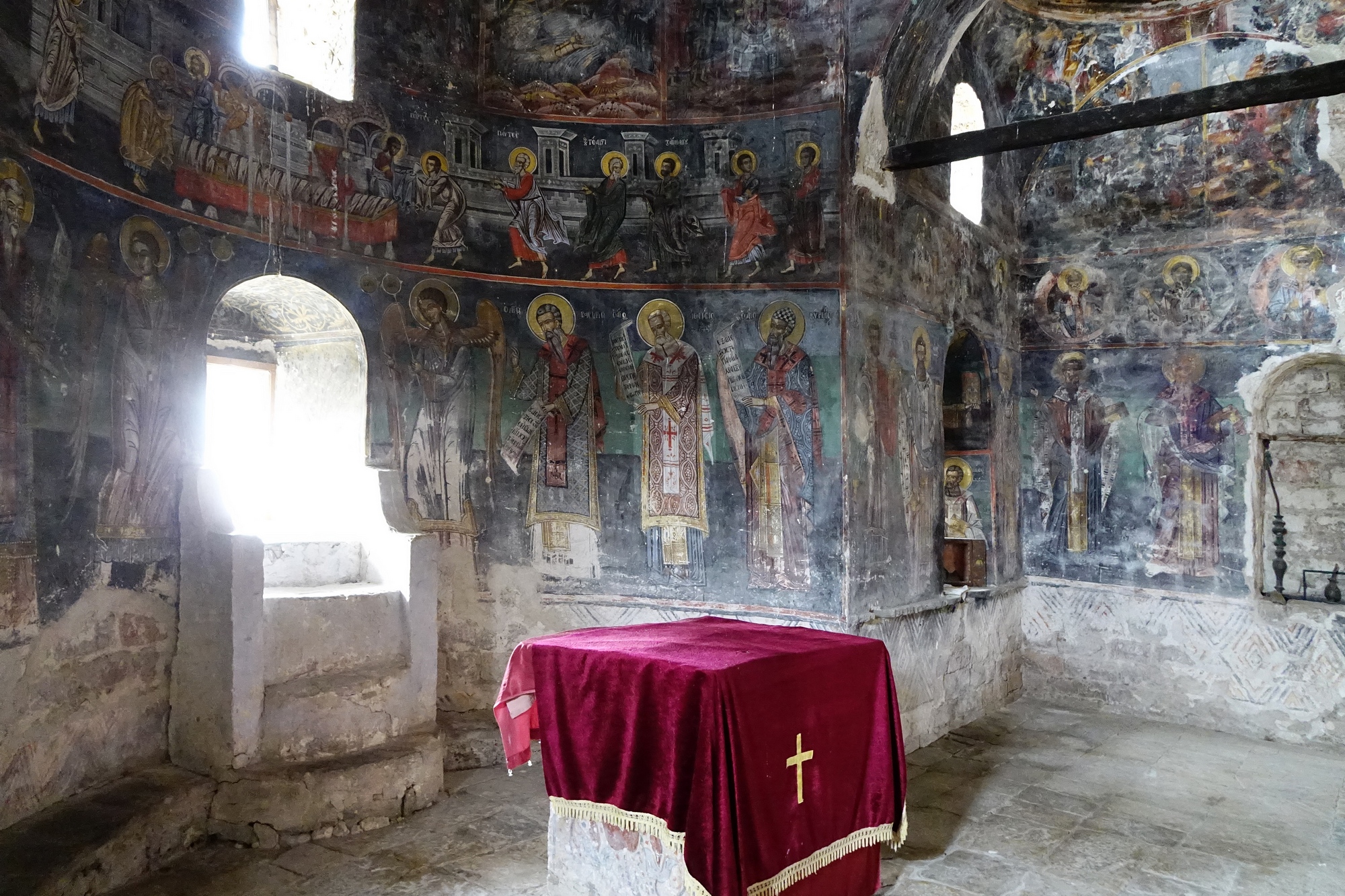 The Dormition church in Woskopoje, beginning of XVIII century