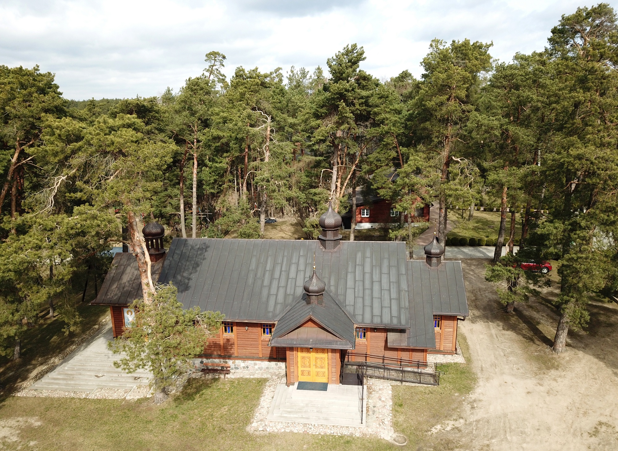 "Skorbiashchenskaja" Orthodox church in Grabarka Convent