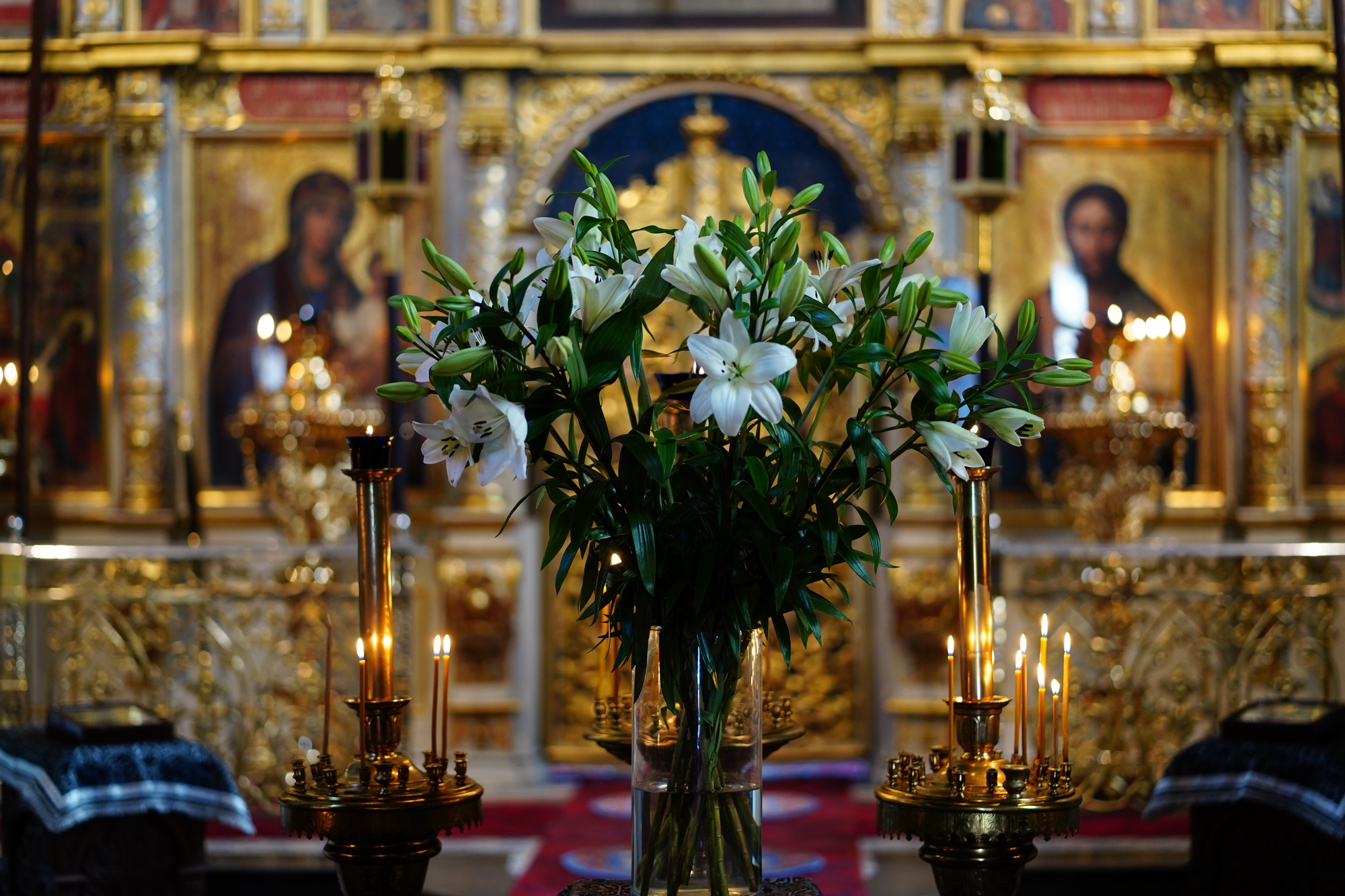 In Transfiguration cathedral in Lublin