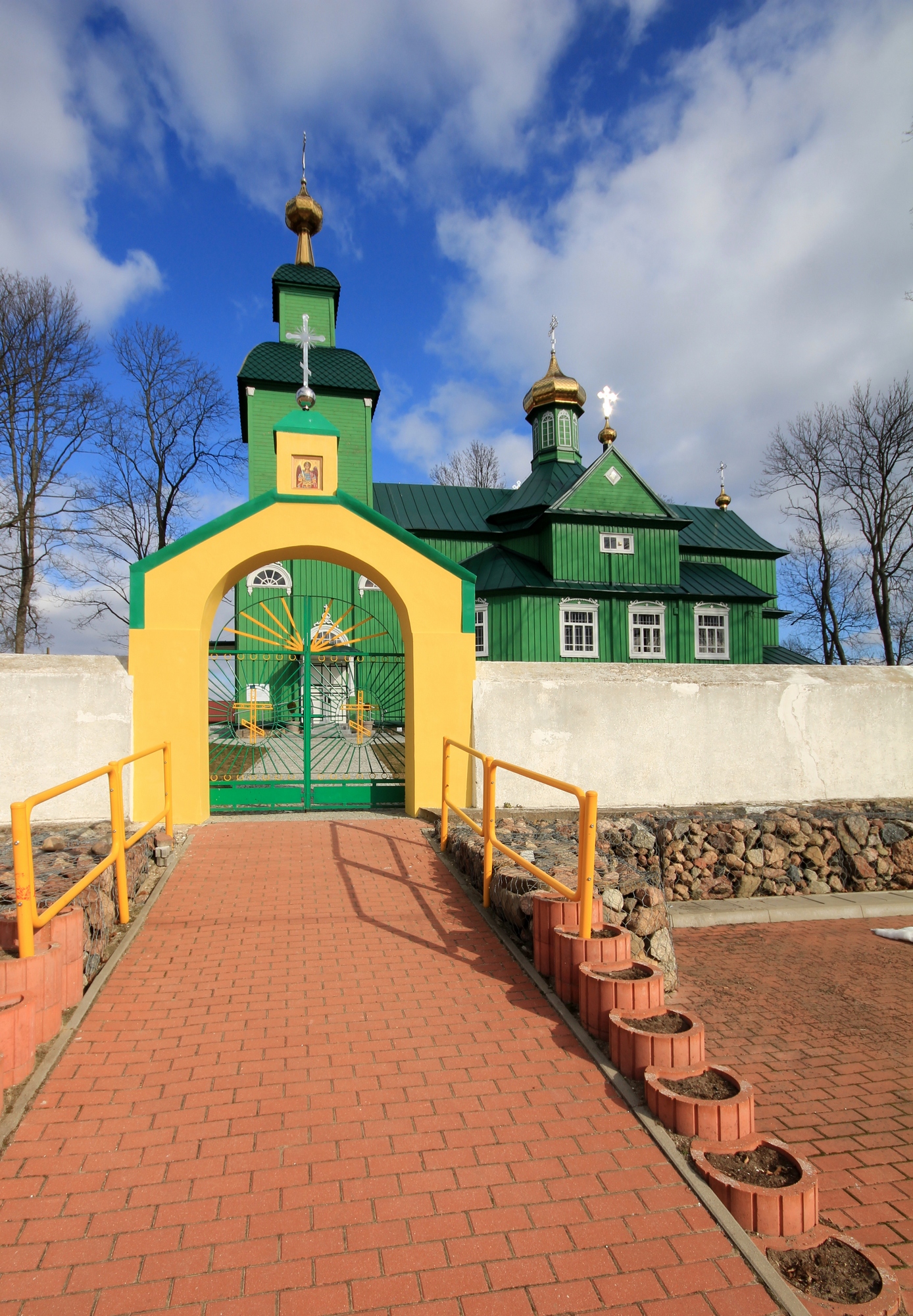 The Orthodox church in Trześcianka