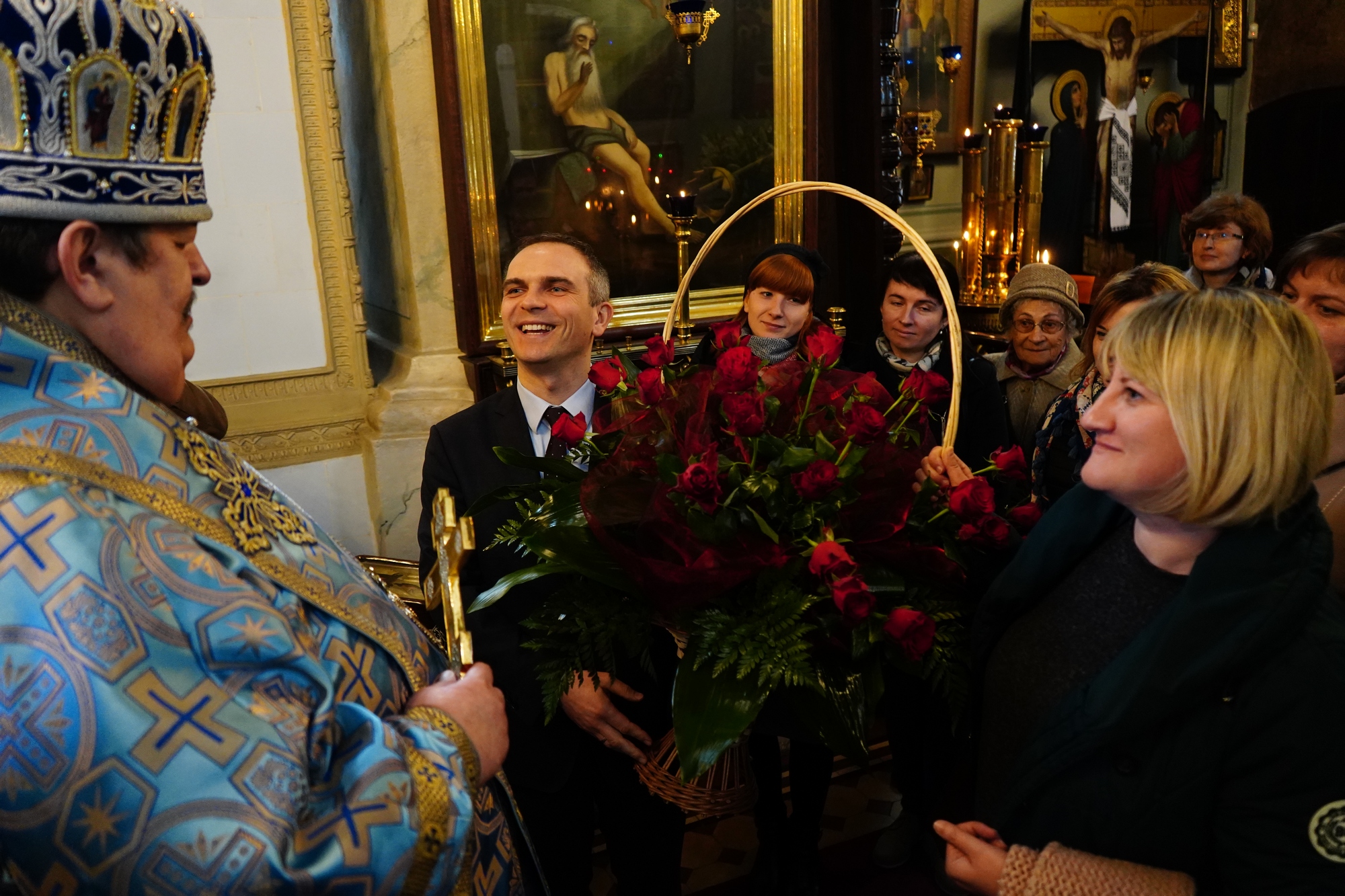 Greetings for archbishop Abel