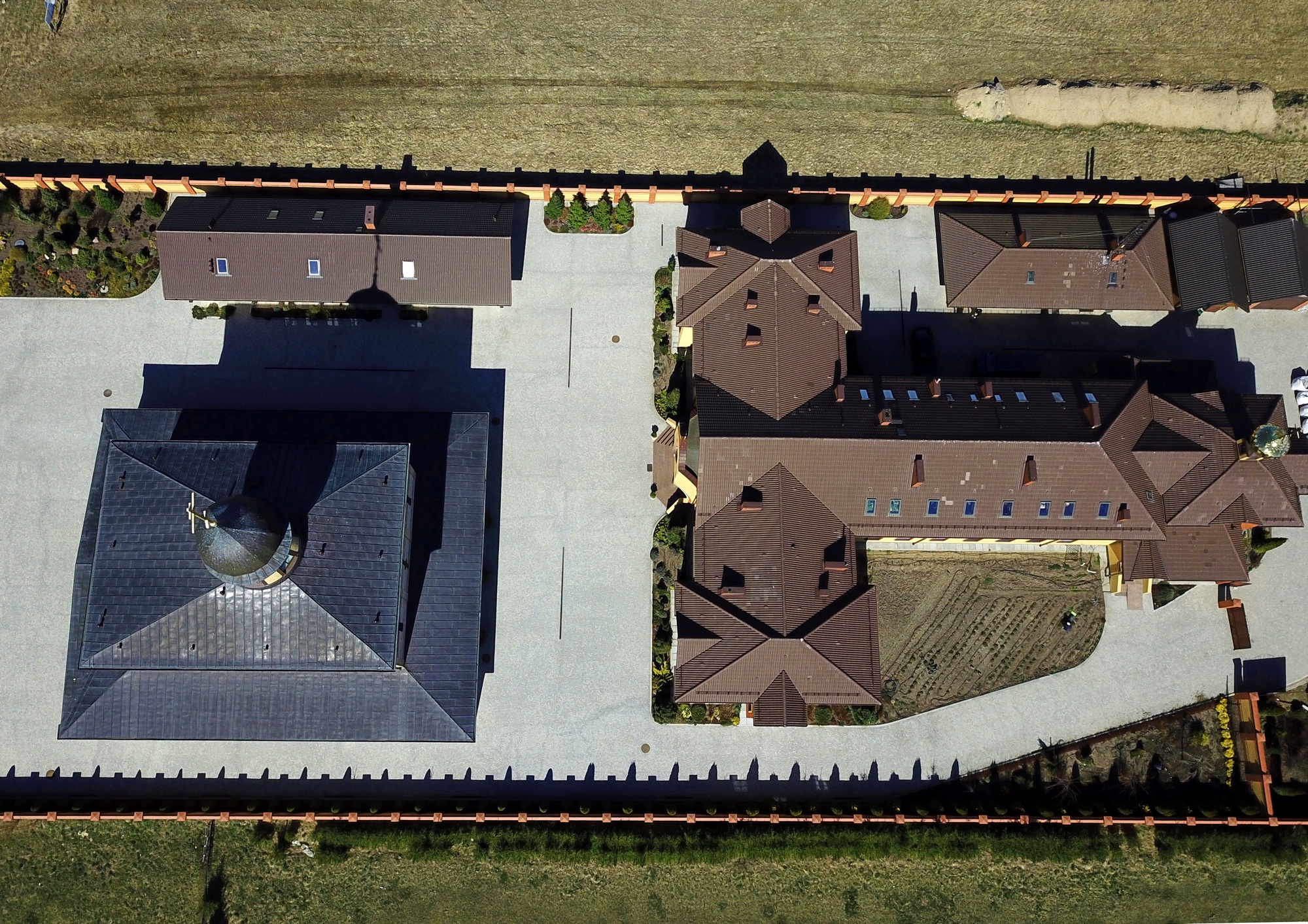 Zwierki Convent from above :)