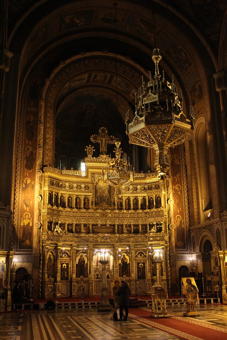 Inside of Timișoara Orthodox Cathedral