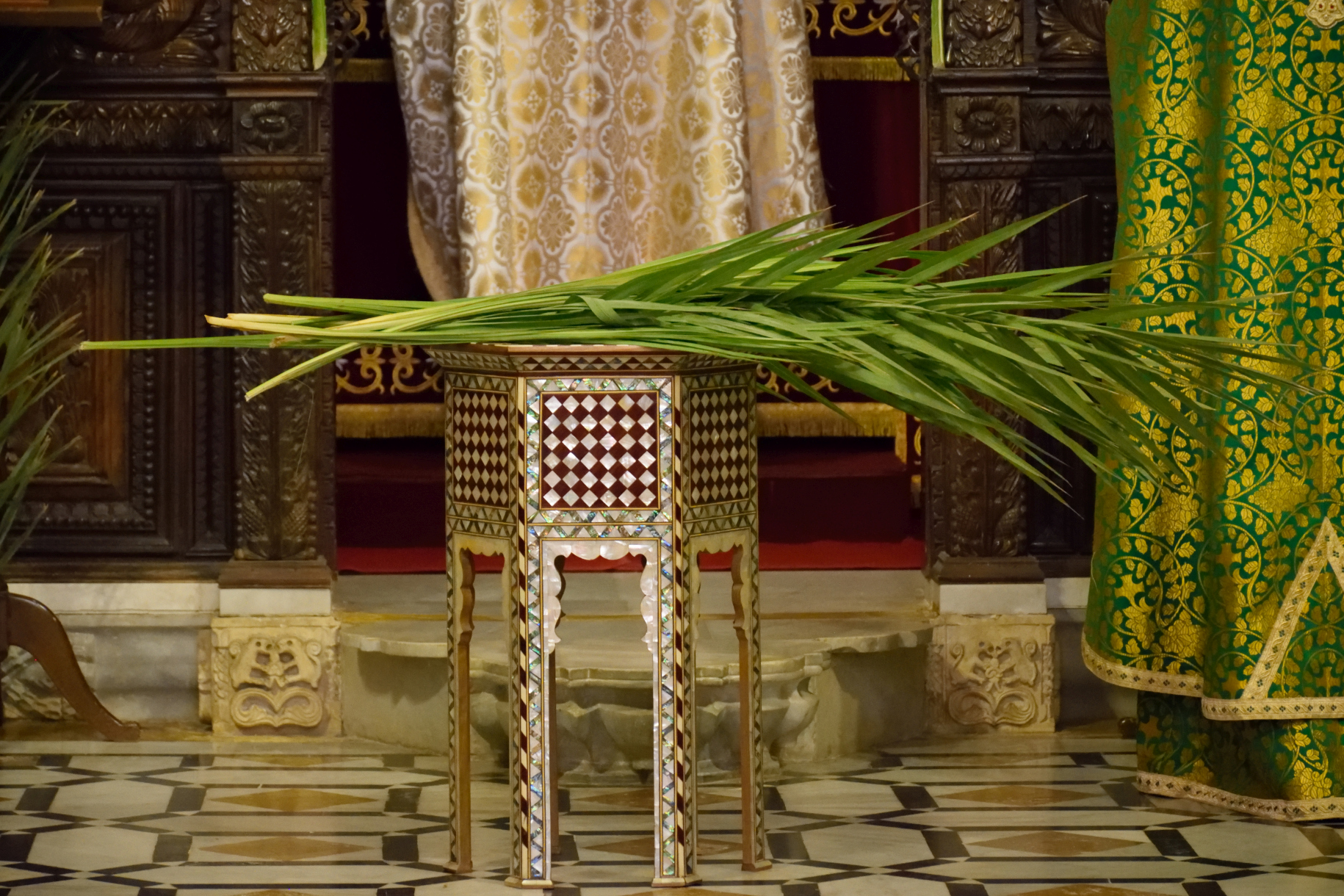 Blessing of palms - Balamand monastery