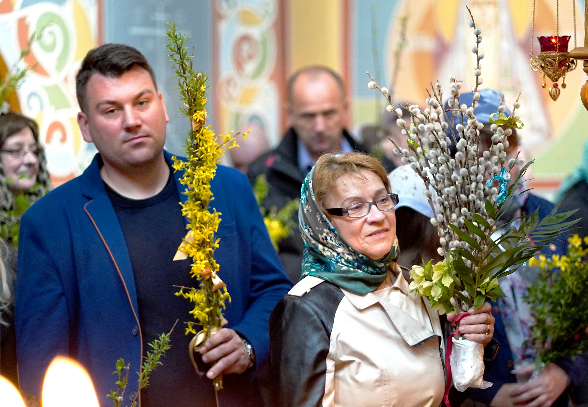 Palm Sunday in Zwierki Convent