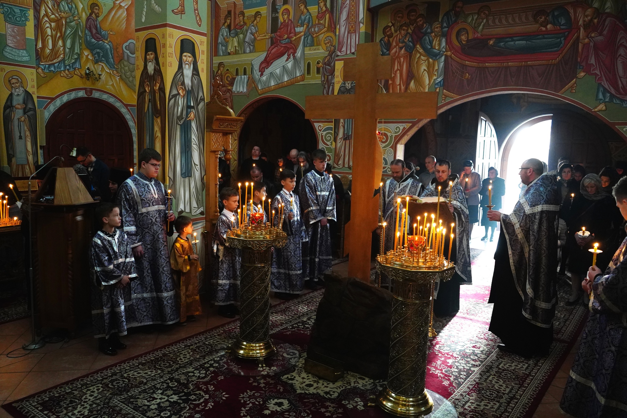 Zwierki Convent. Reading of Twelve Gospels