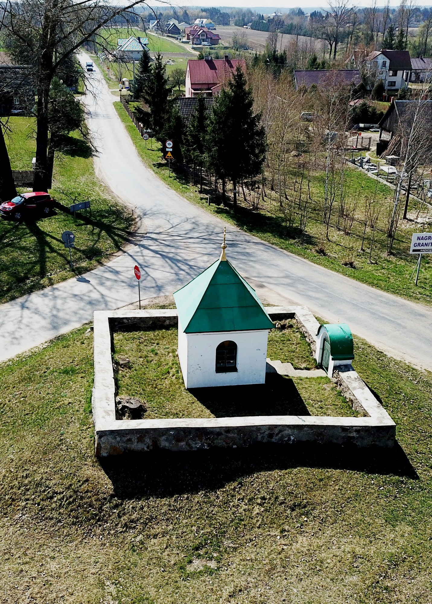 St. Barbara Orthodox chapel in Baciuty